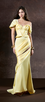 Elika Off The Shoulder One Sleeve Maxi Dress 4