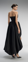 Valencia Couture Bandeau High-Low Puff Ball Dress 2