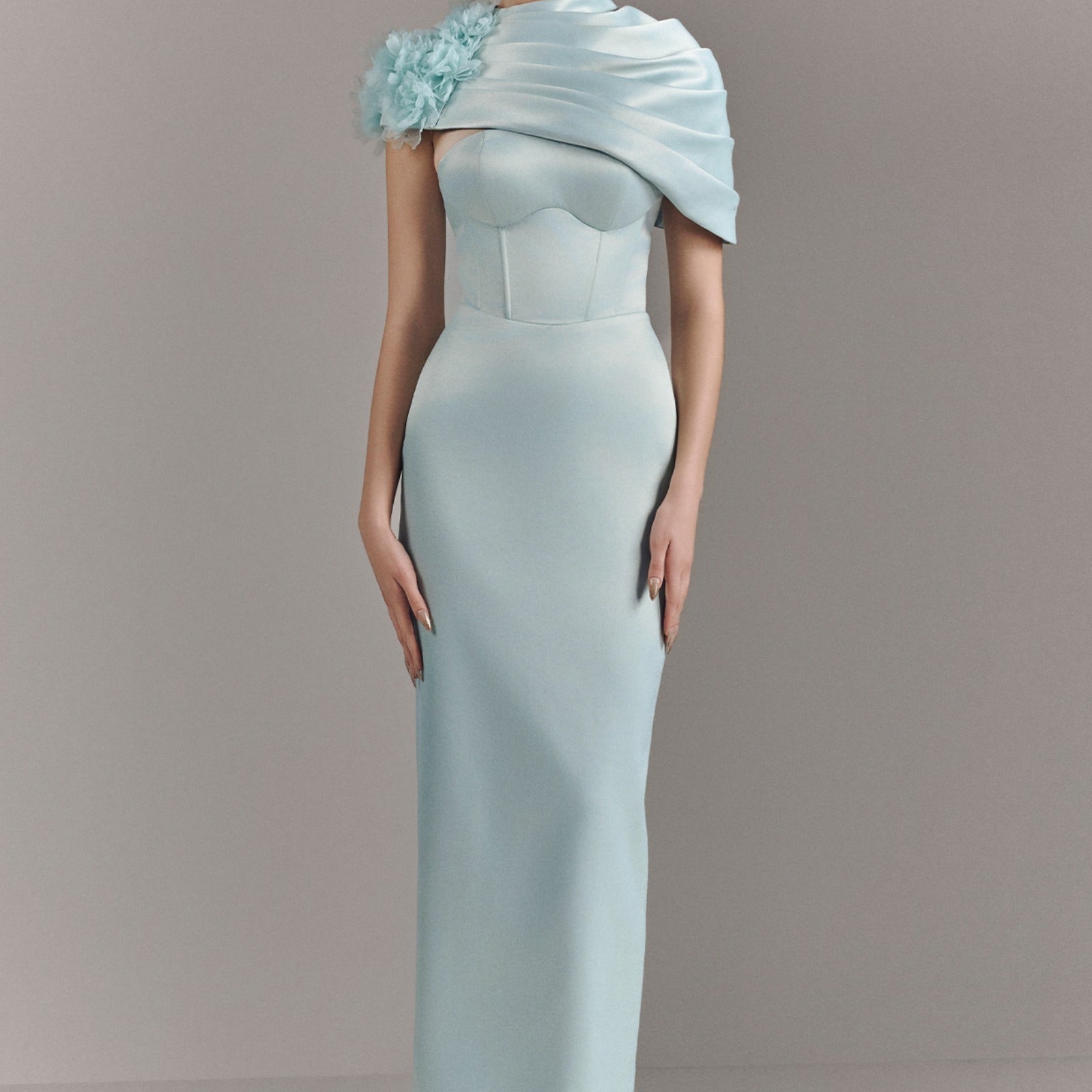 Mist Applique Maxi Dress