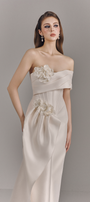 Molly Asymmetric One Shoulder Draped Maxi Dress 2