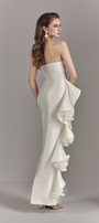 Maggie Bandeau Maxi Dress With Cascading Ruffles 2