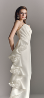 Maggie Bandeau Maxi Dress With Cascading Ruffles 3