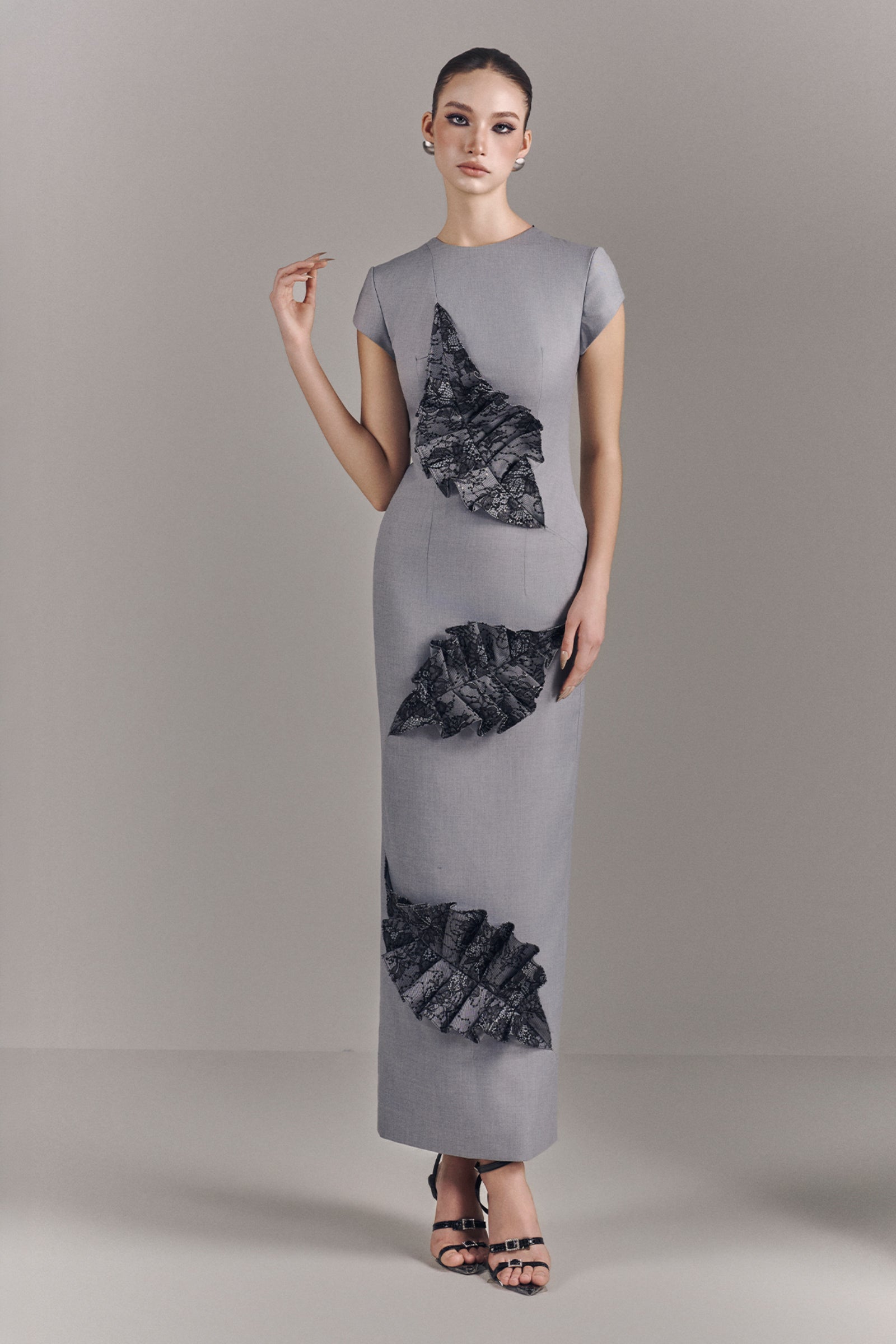 Maya Applique Maxi Dress