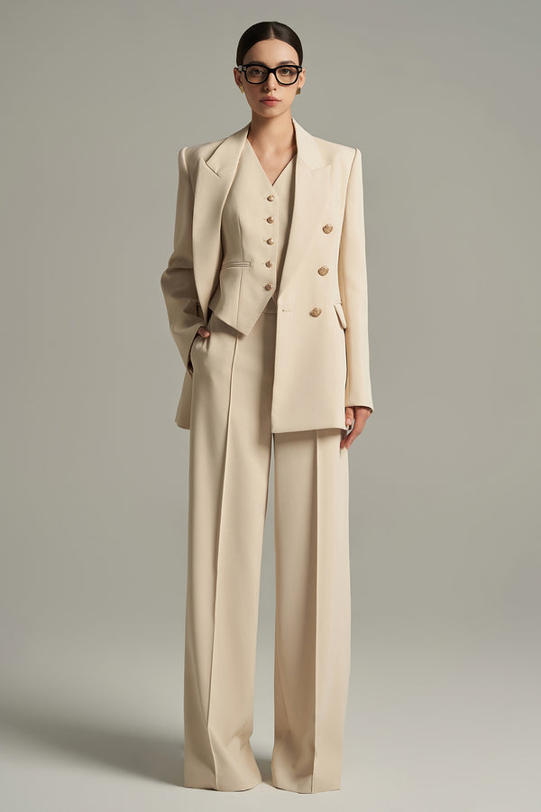 Katherin Straight Long Sleeved Corduroy Blazer