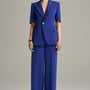 Hayley Straight Middle Sleeved Scuba Blazer