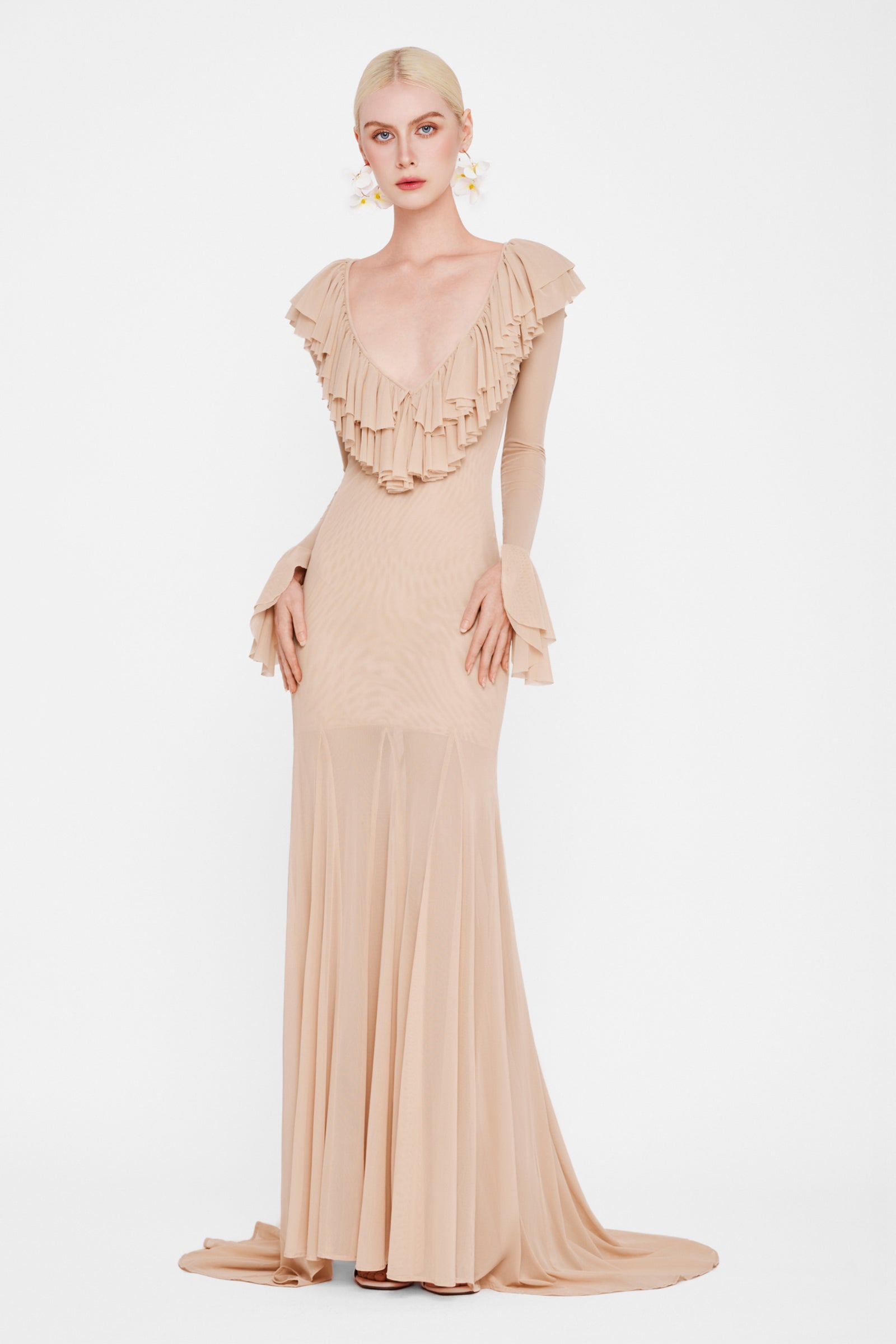 Seraphina Ruffle Maxi Dress