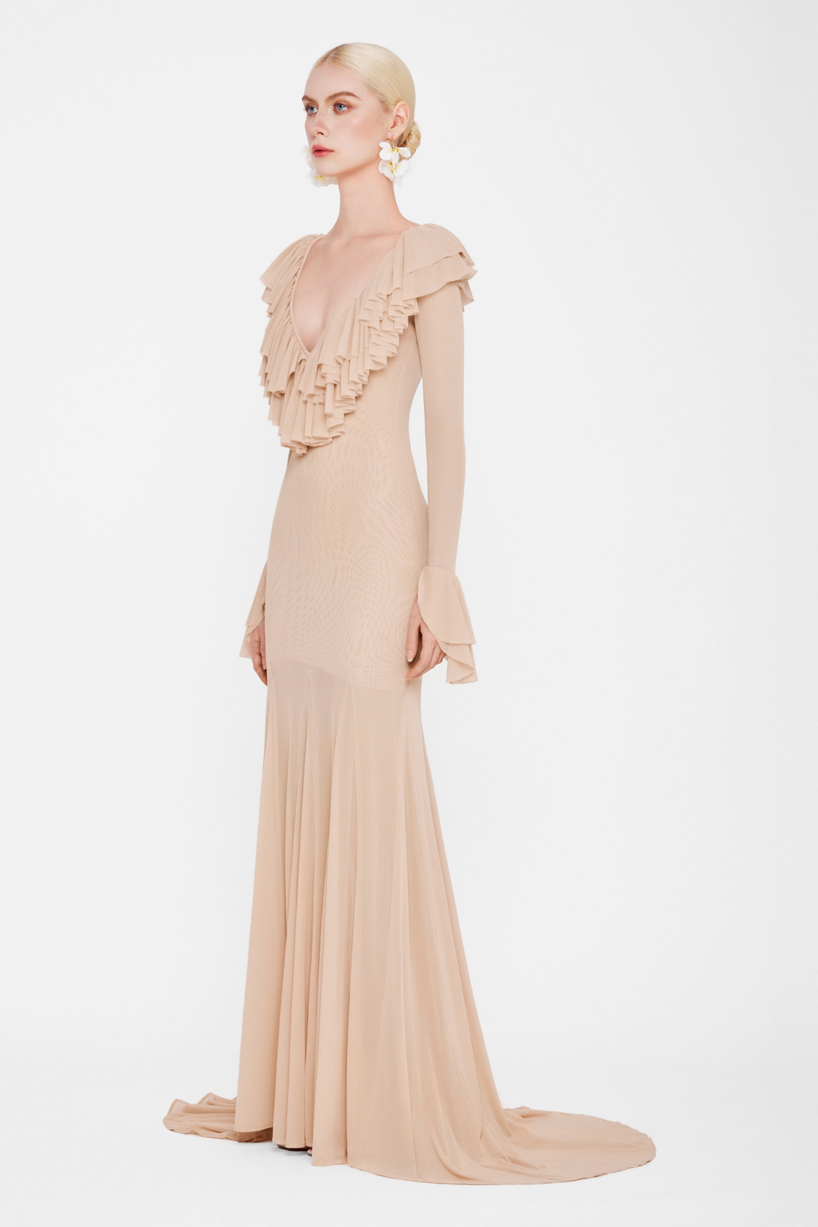 Seraphina Ruffle Maxi Dress
