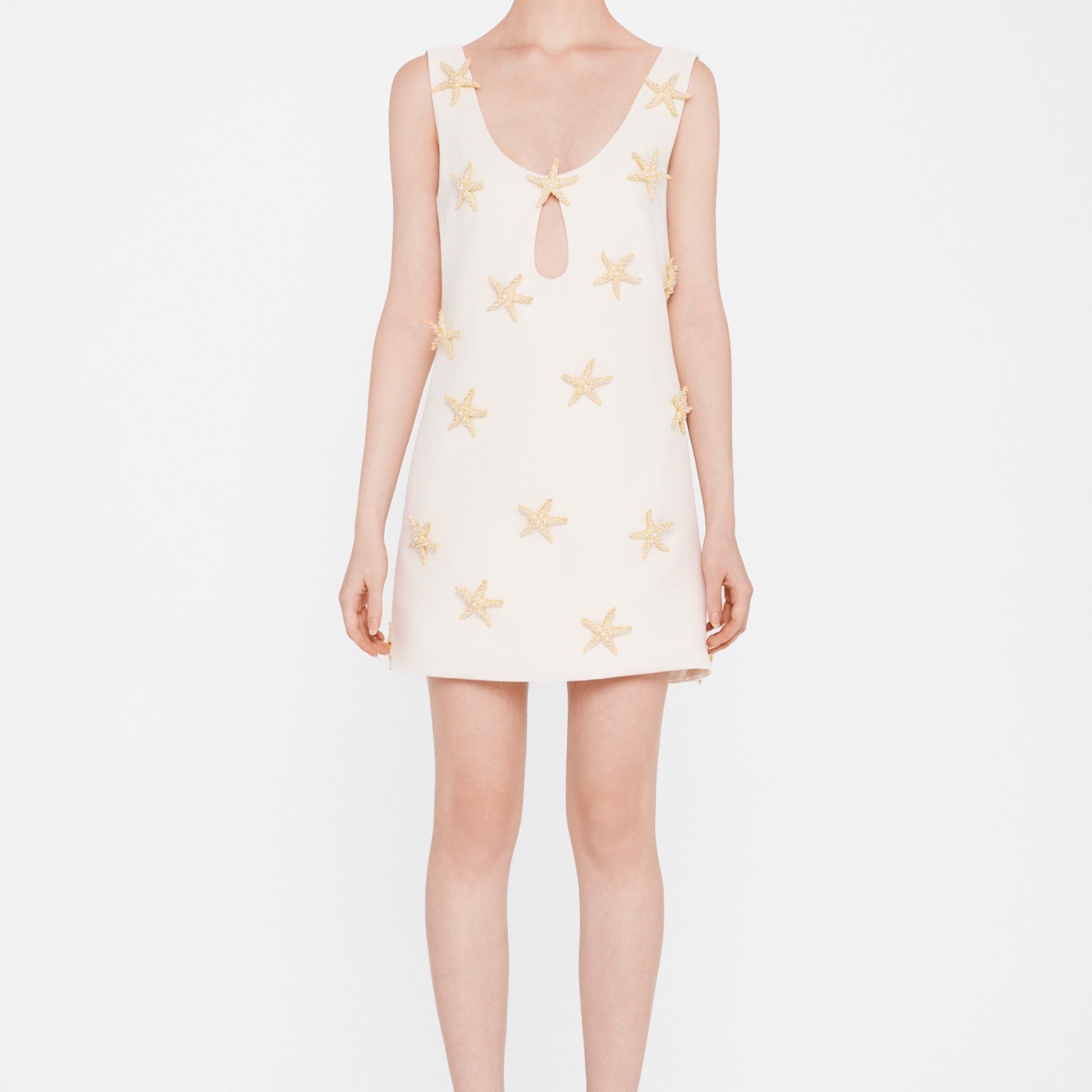 Starfish Applique Mini Dress