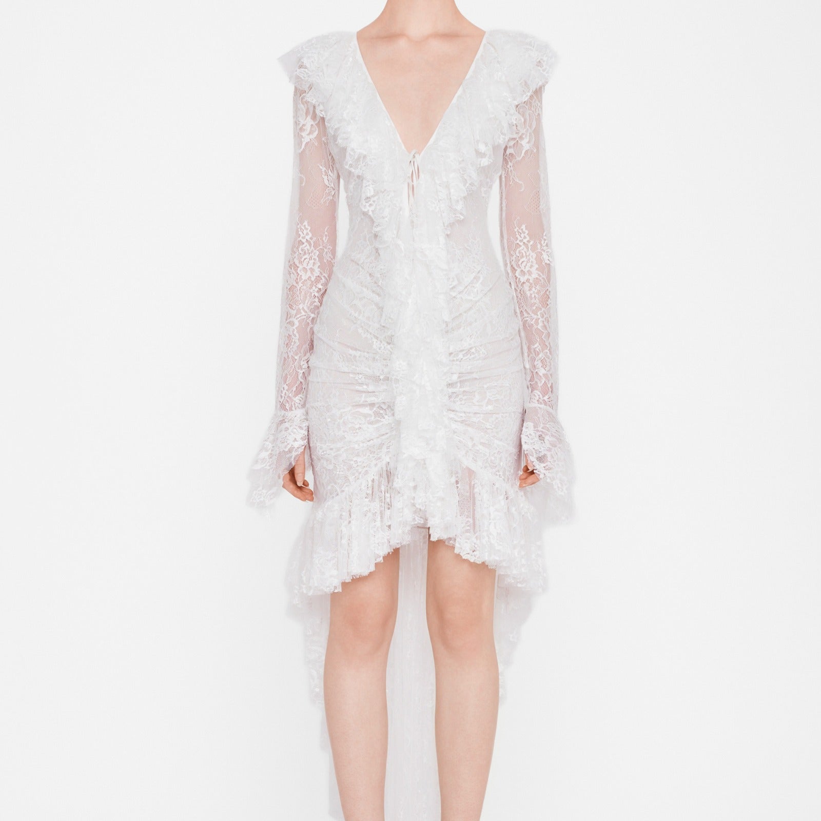 Delphine Ruched Mini Dress