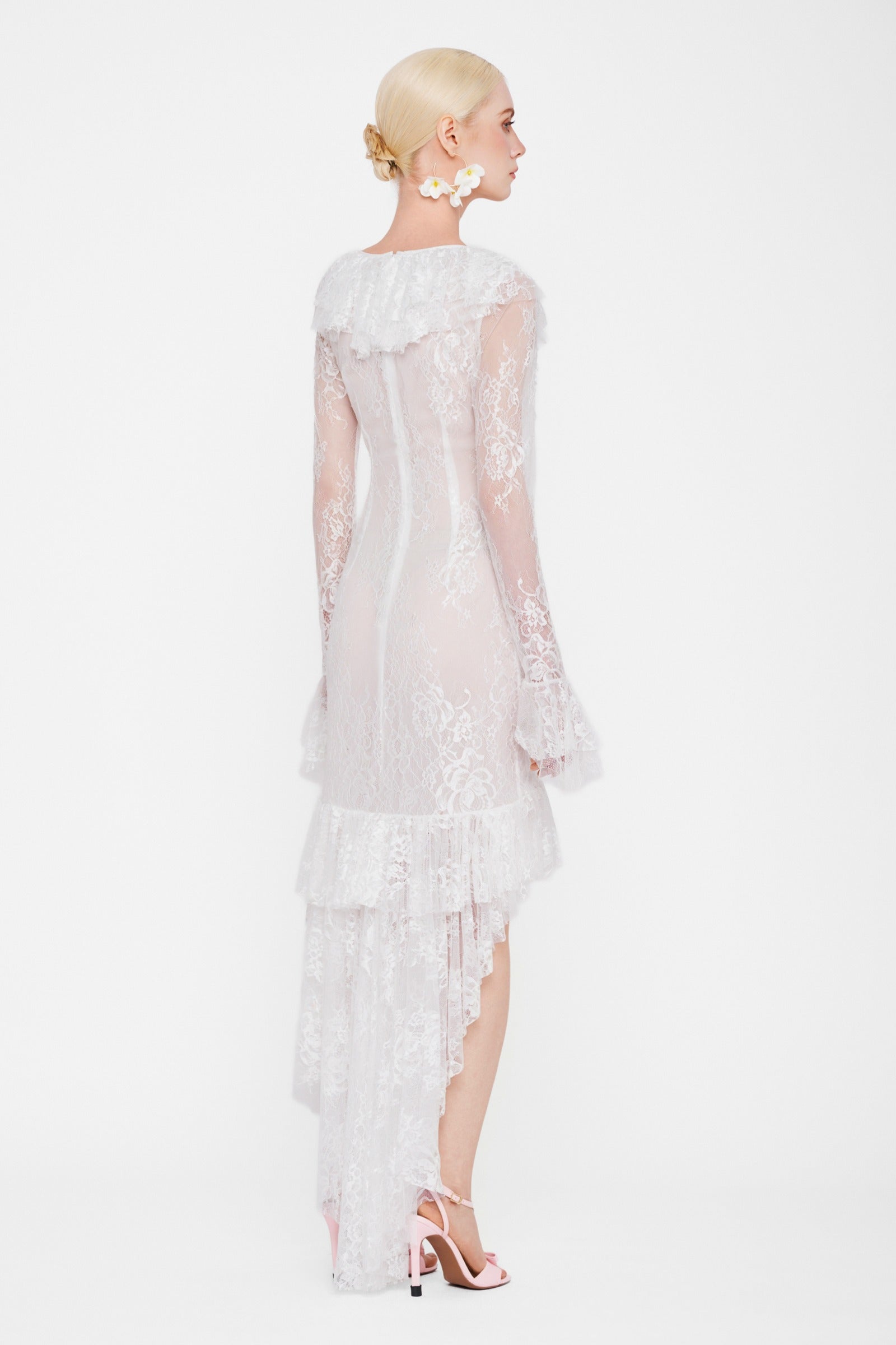 Delphine Ruched Mini Dress