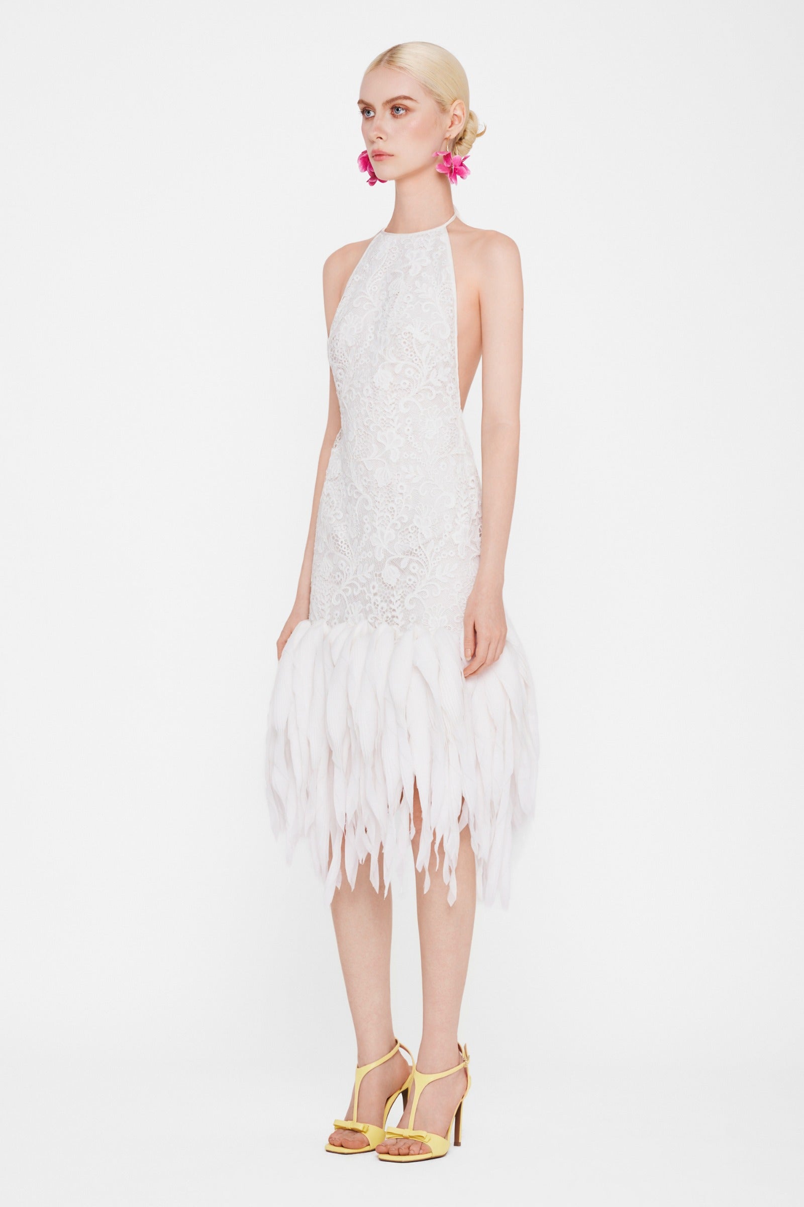 Jellyfish Fringe Midi Dress