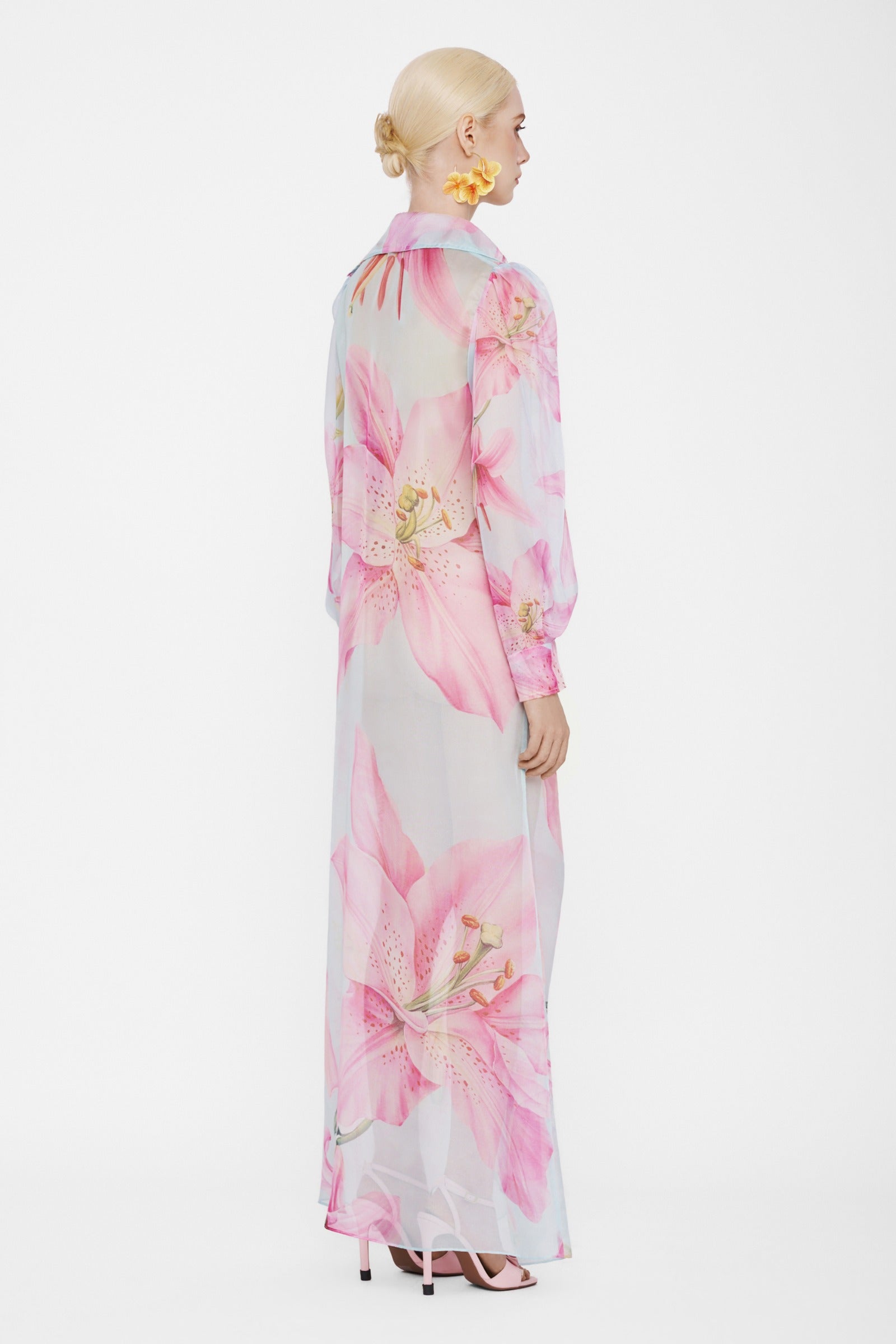 Maristella Collared Maxi Dress