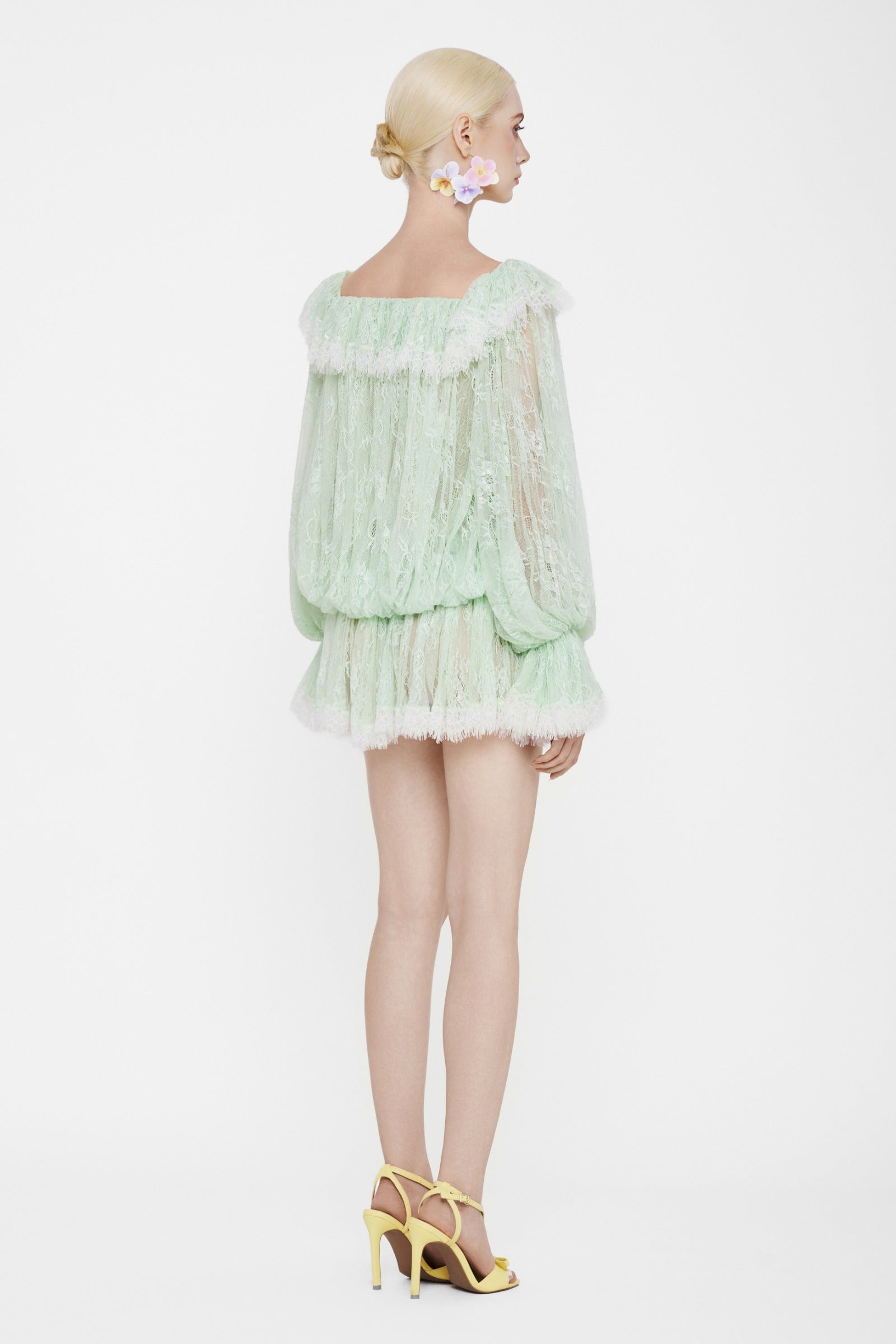 Isolde Blouson Mini Dress