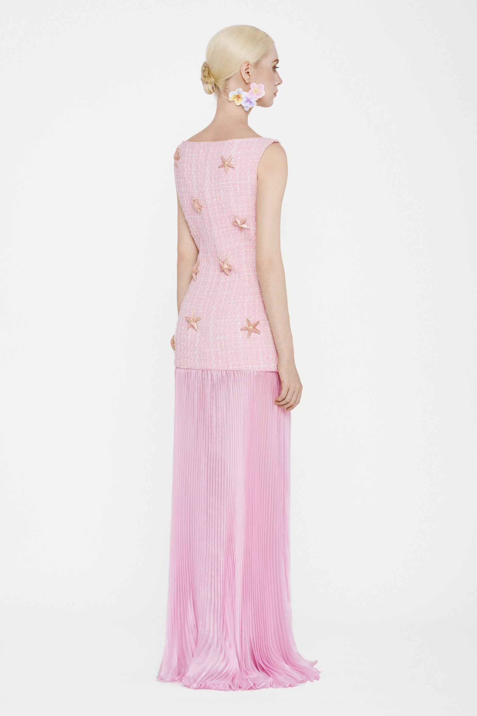 Starfish Applique Maxi Dress