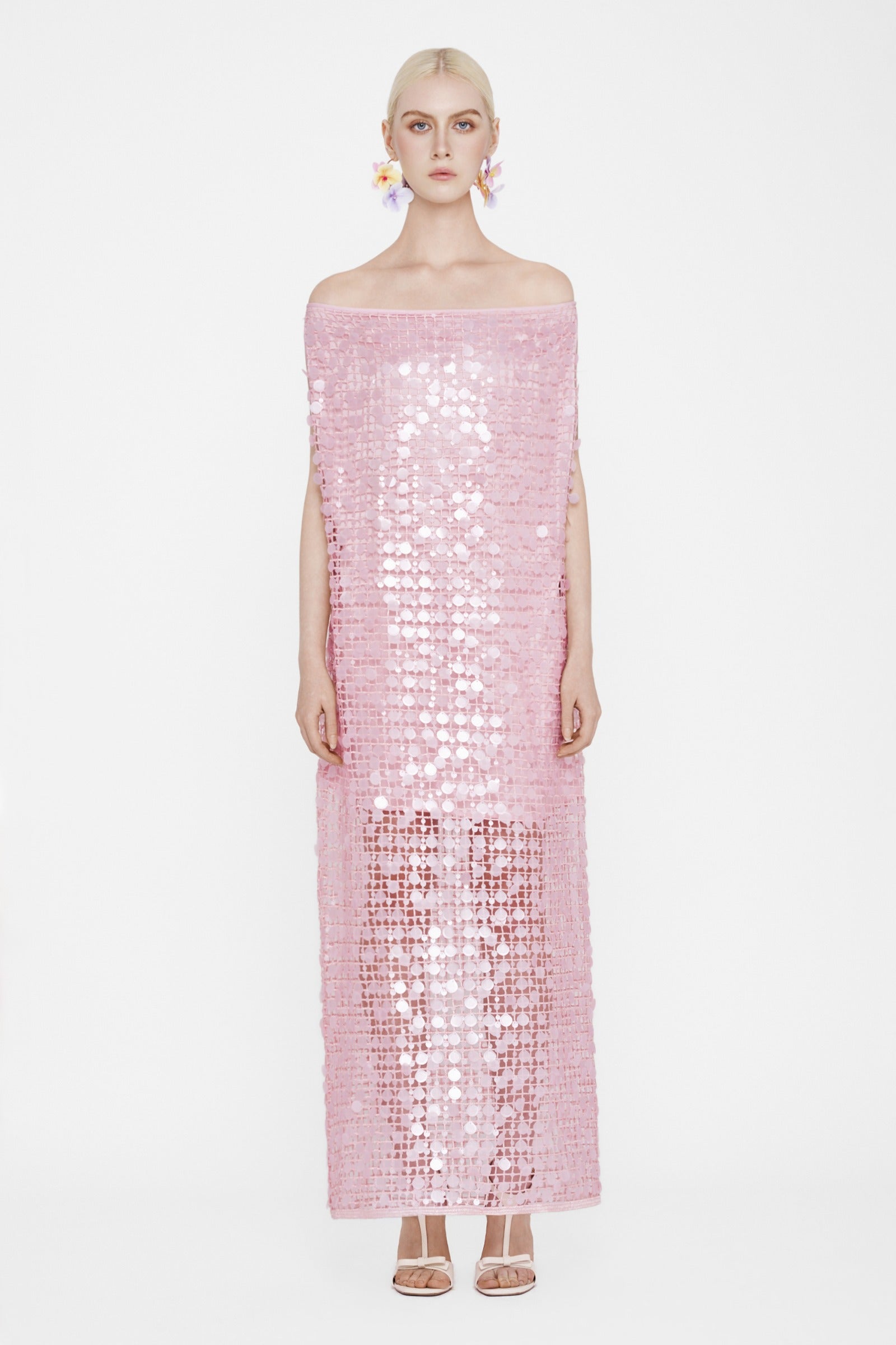 Annelise Sequin Maxi Dress