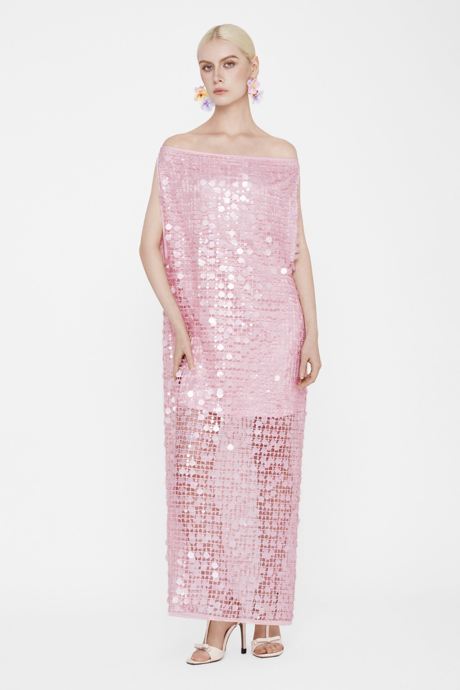 Annelise Sequin Maxi Dress