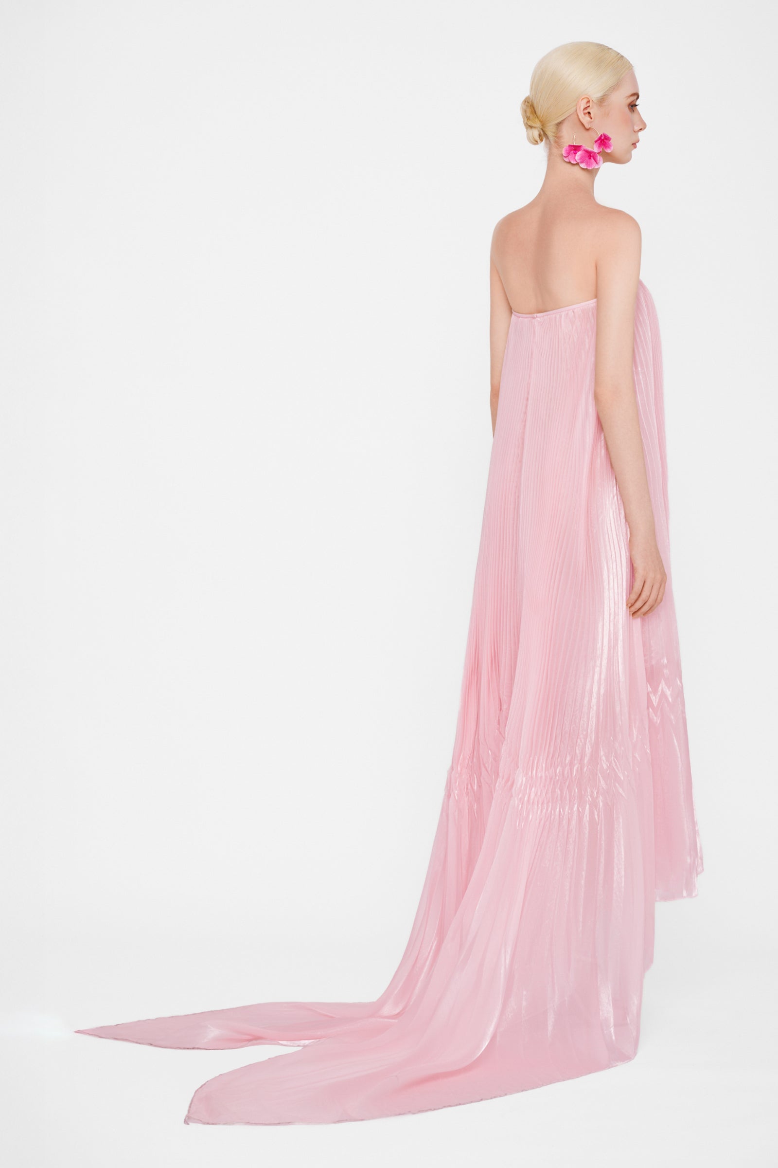 Evelina Pleated Maxi Dress