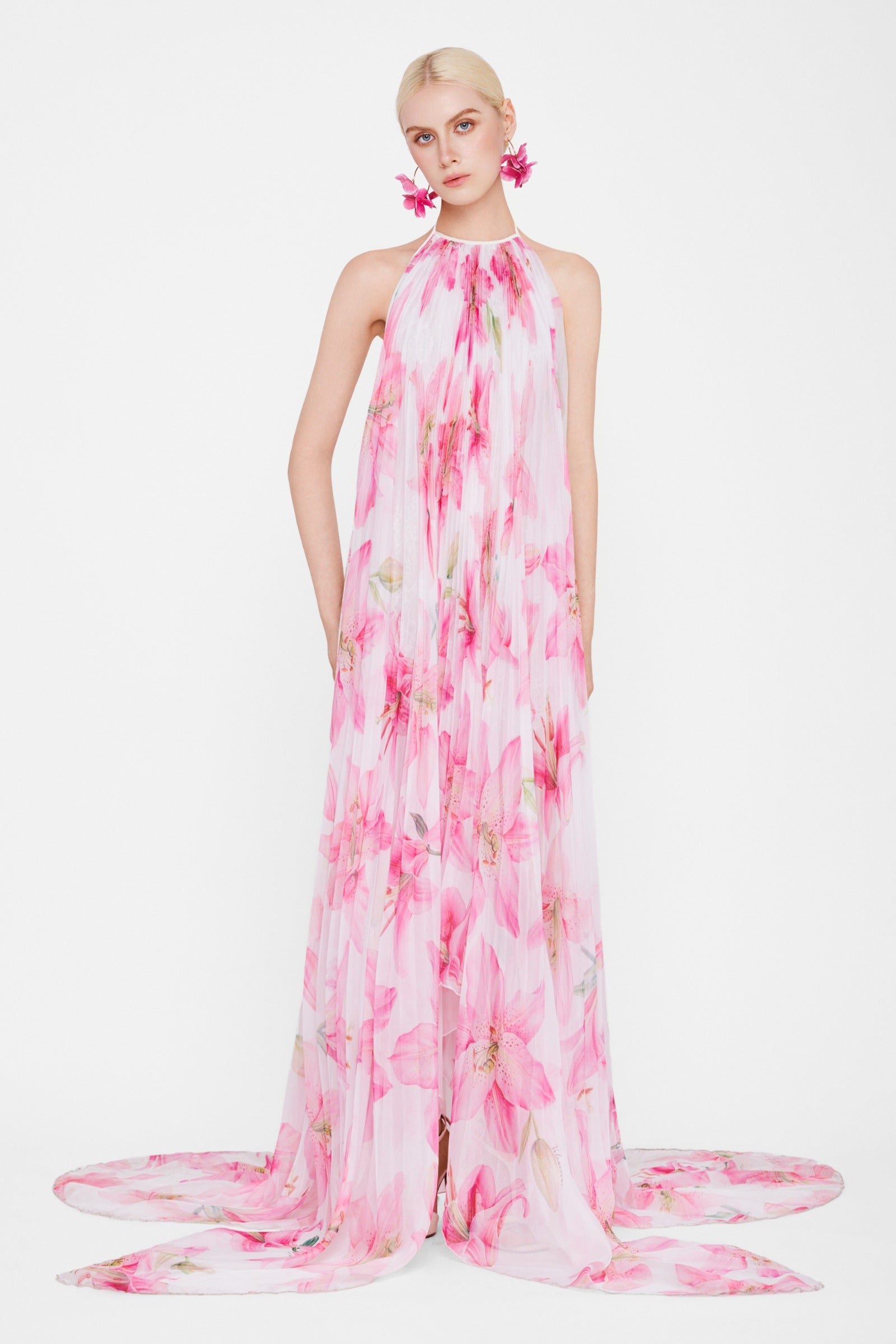 Ottilie Halter Maxi Dress