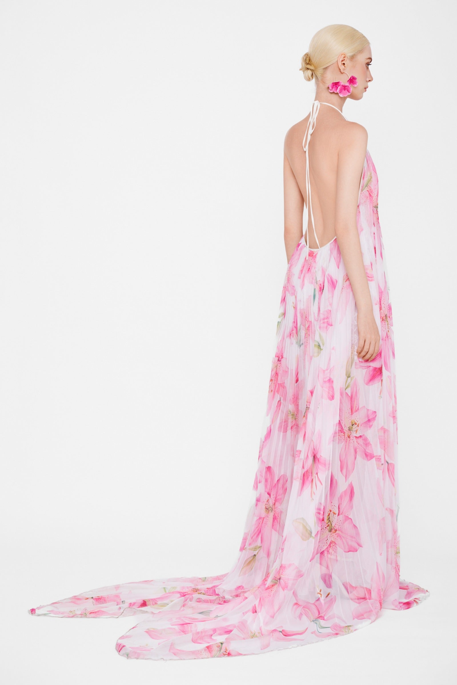 Ottilie Halter Maxi Dress
