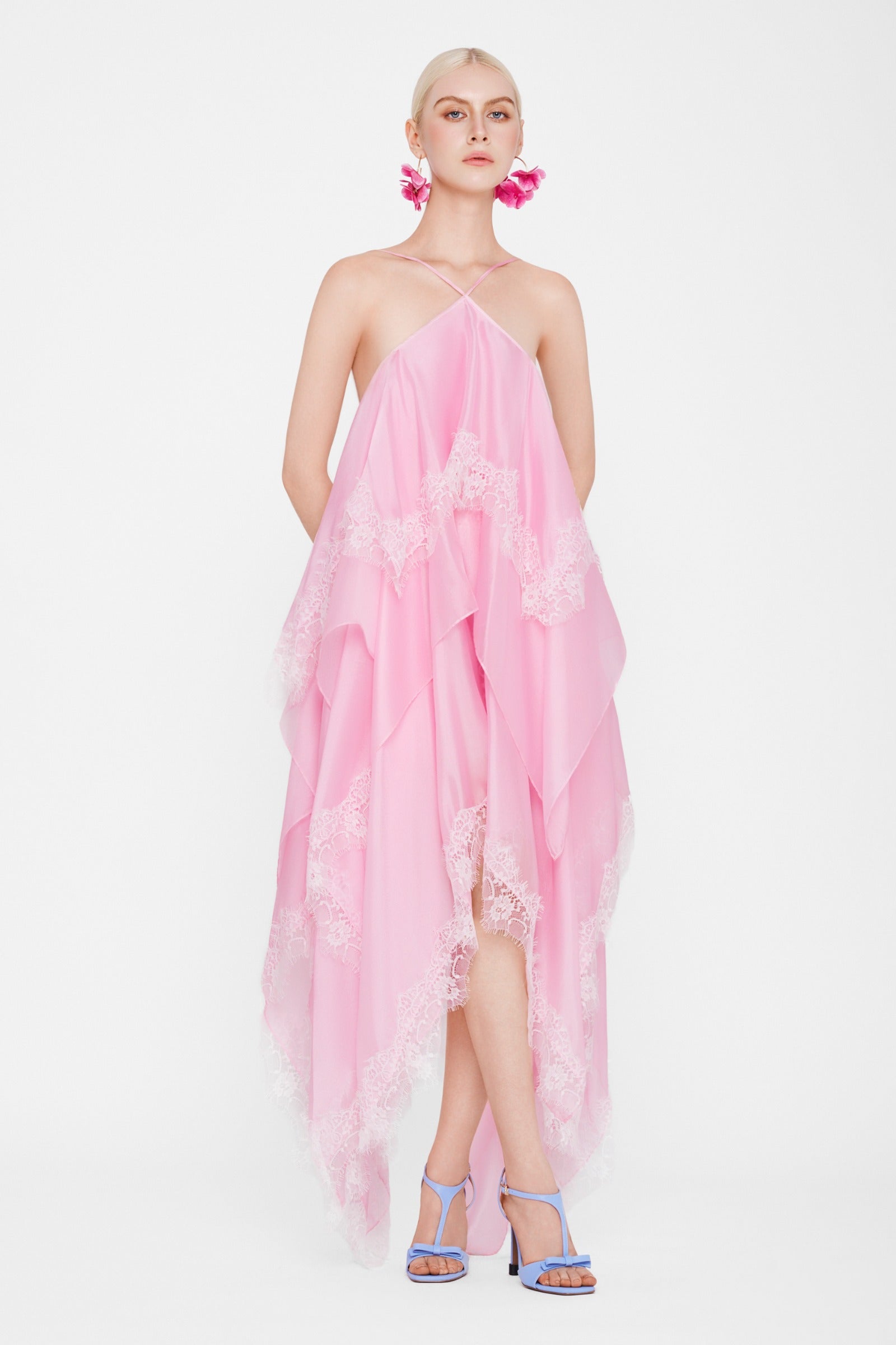 Dahlia Asymmetric Maxi Dress