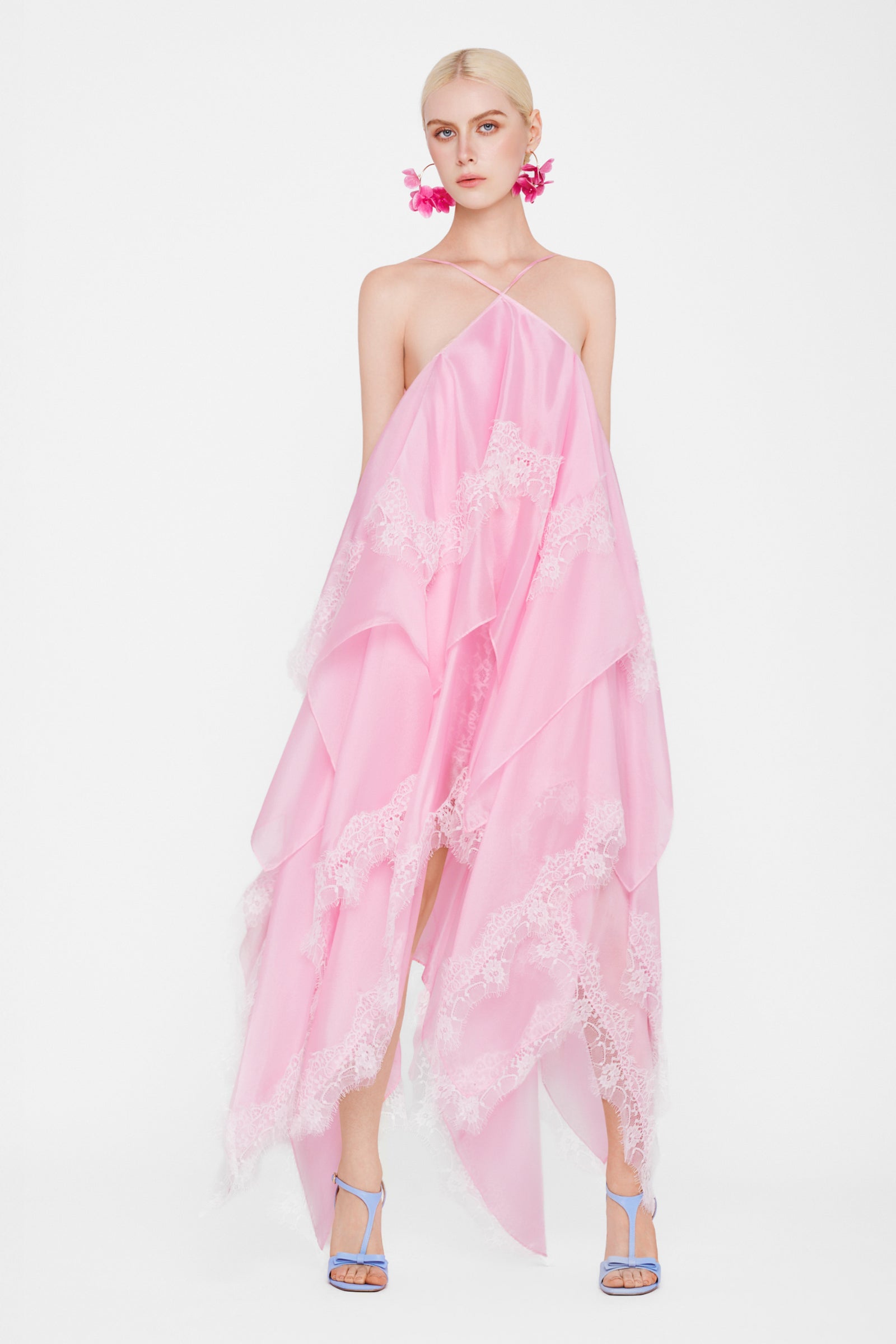 Dahlia Asymmetric Maxi Dress