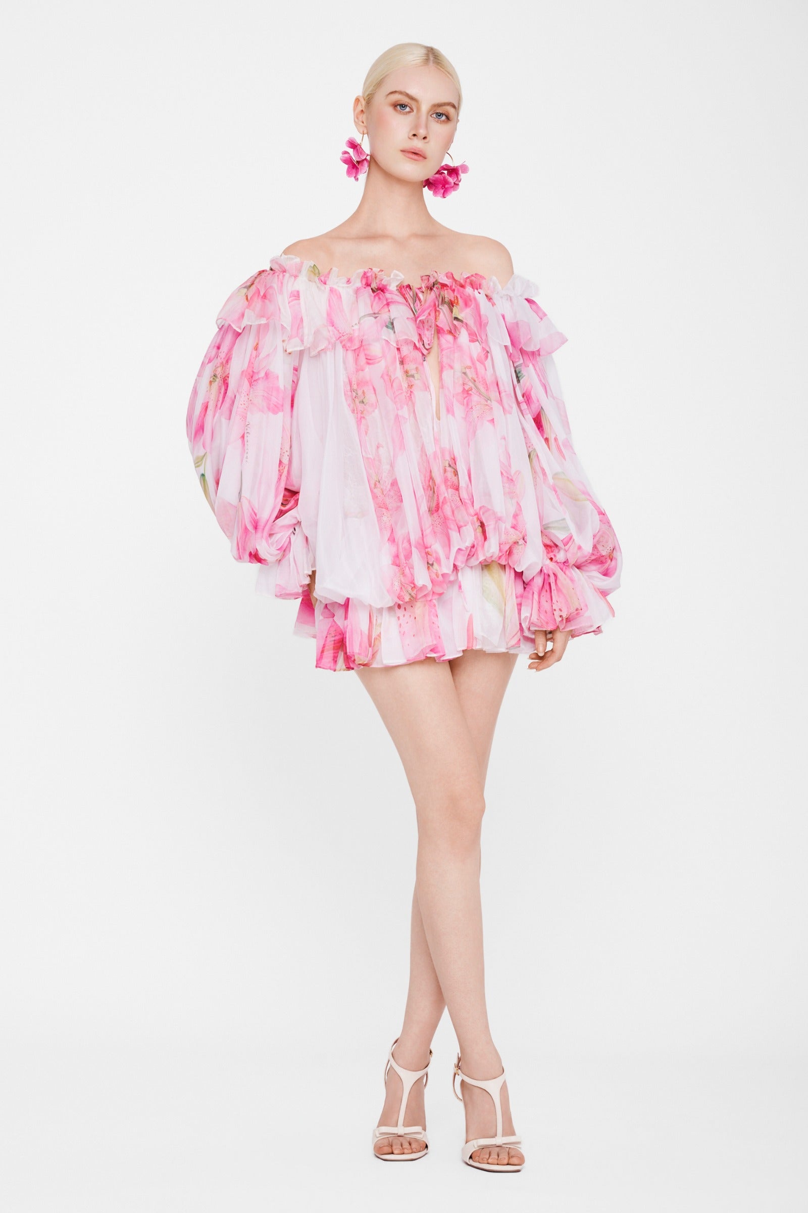Elowen Ruffle Mini Dress