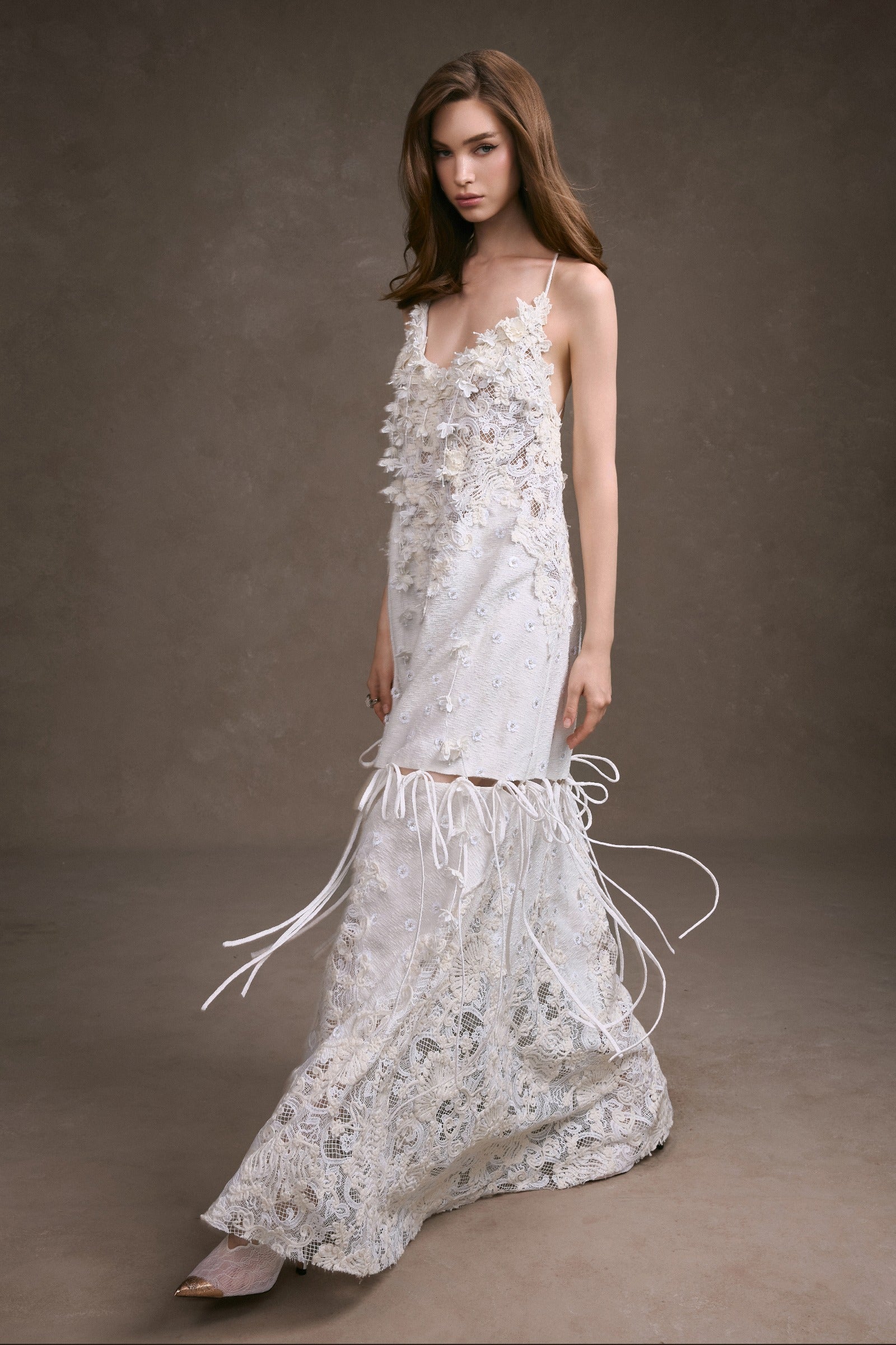 Bellerose Applique Maxi Dress