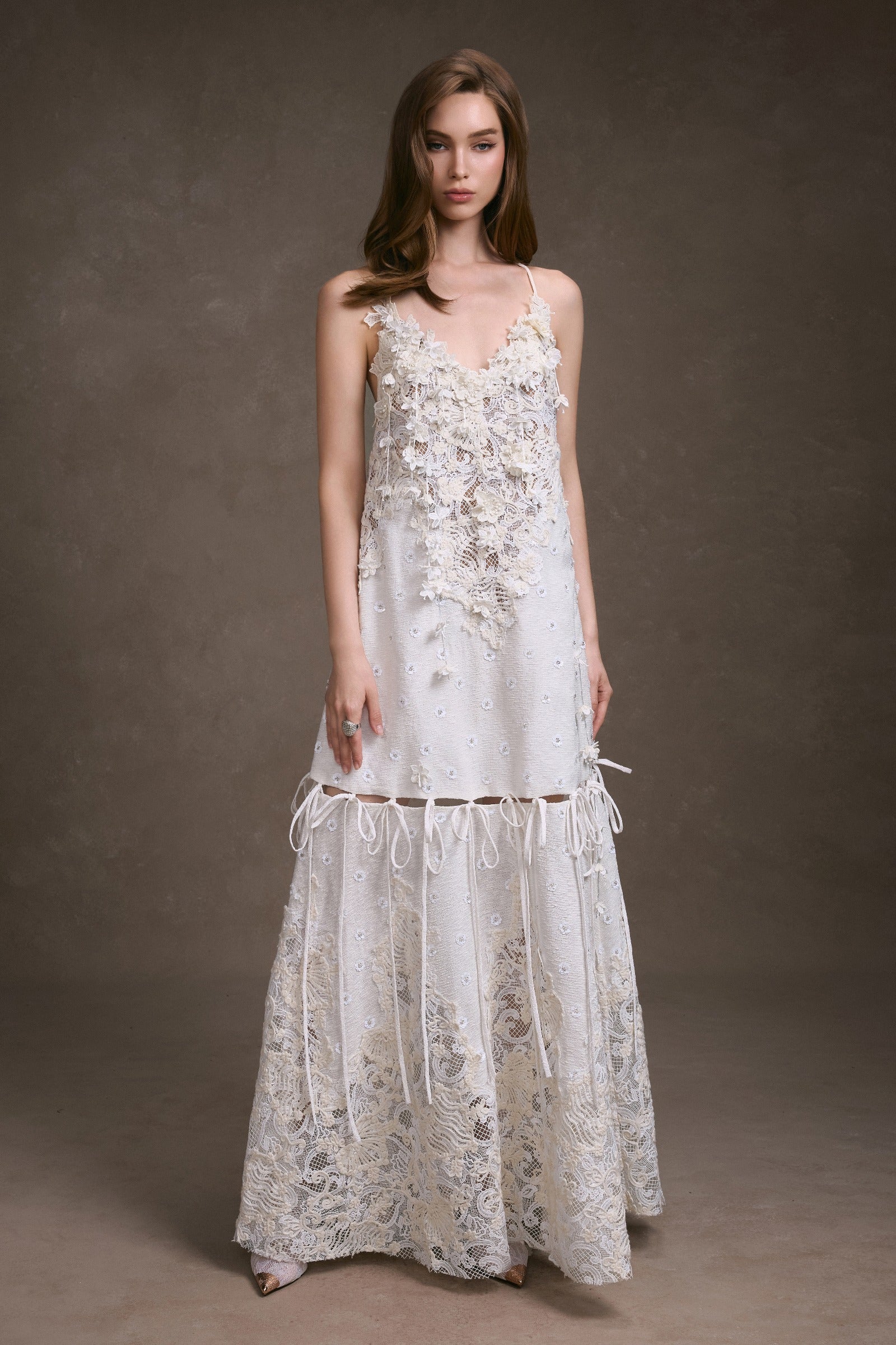 Bellerose Applique Maxi Dress