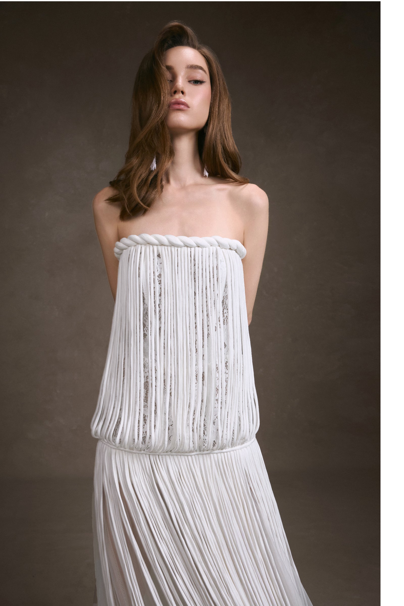 Helena Straight Across Maxi Dress