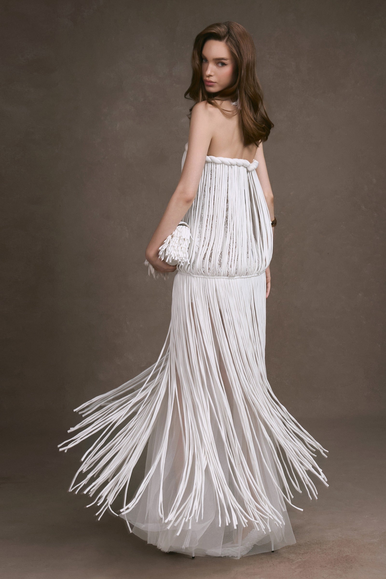 Helena Straight Across Maxi Dress