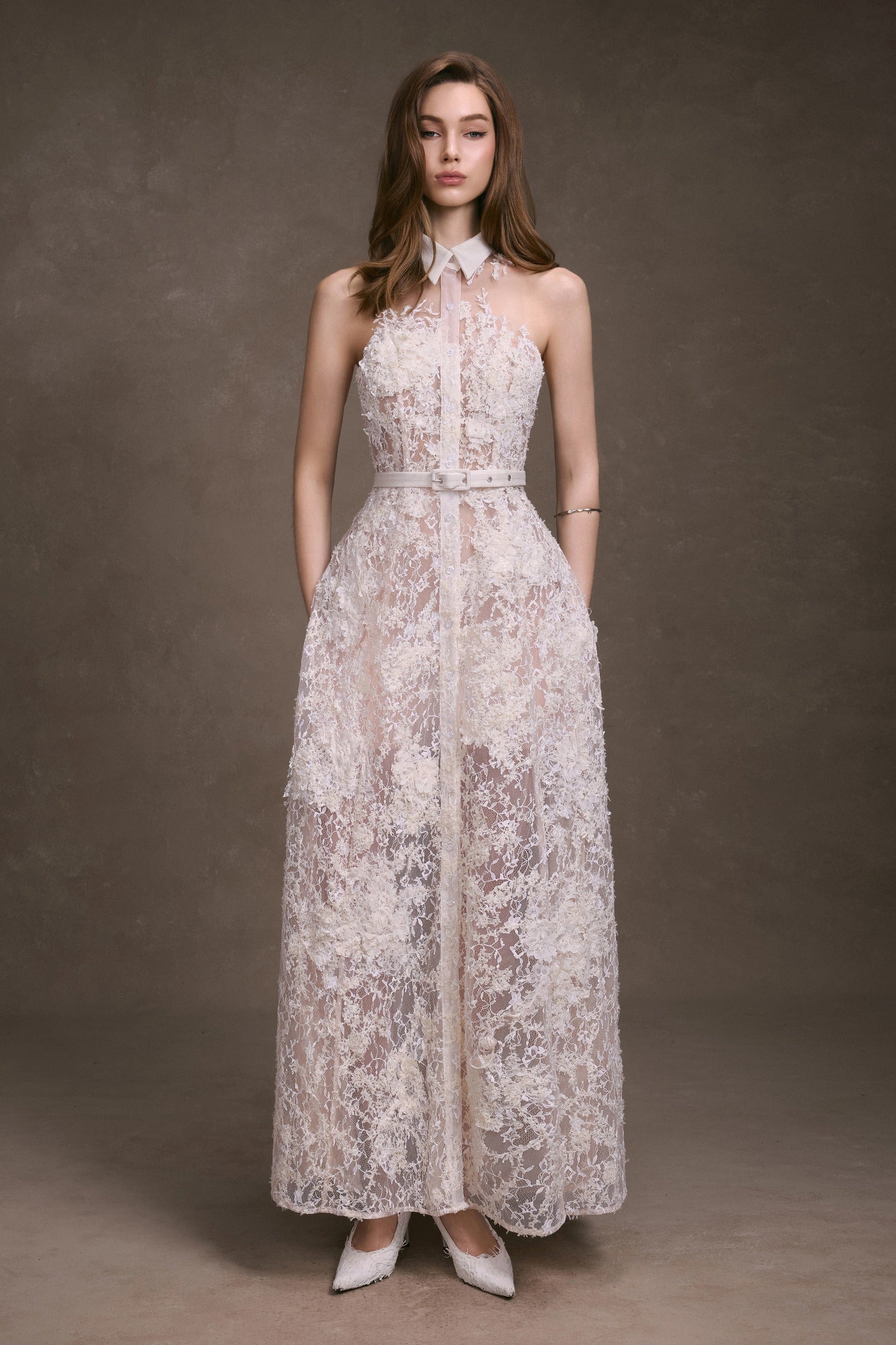 Daphne Collared Maxi Dress