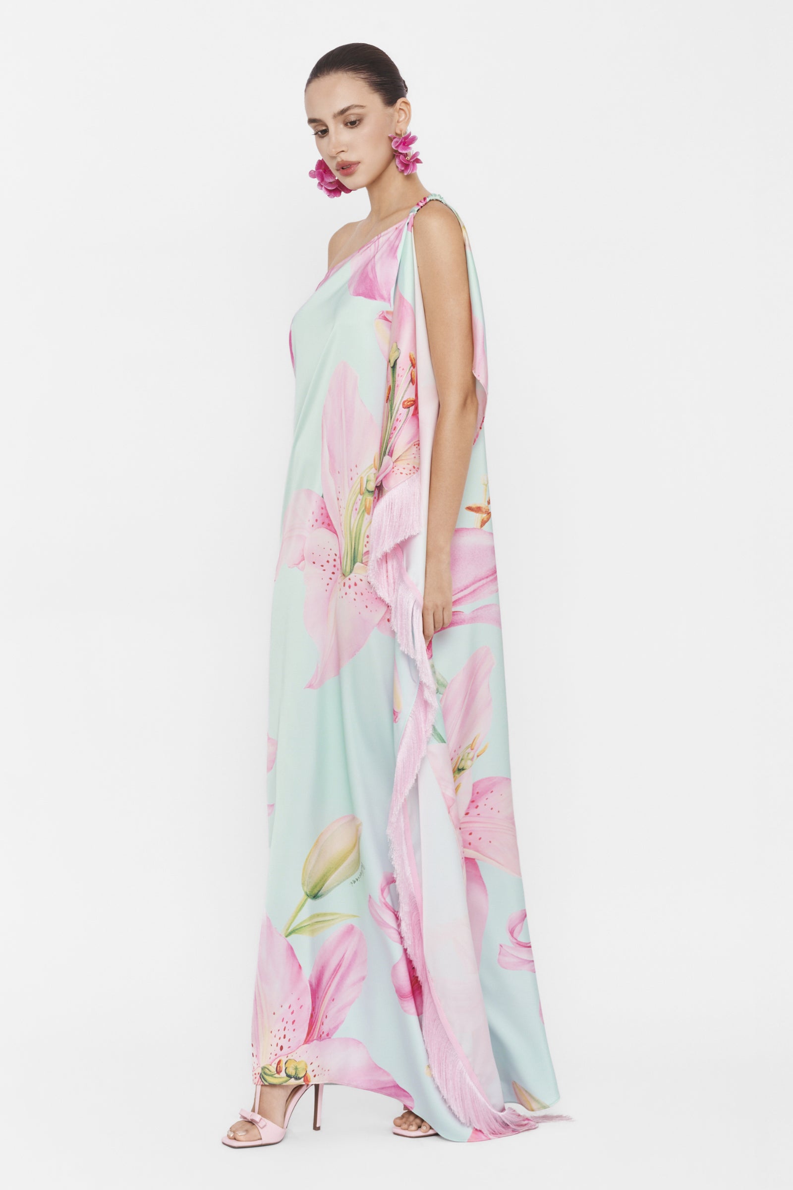 Sylvie One Shoulder Maxi Dress
