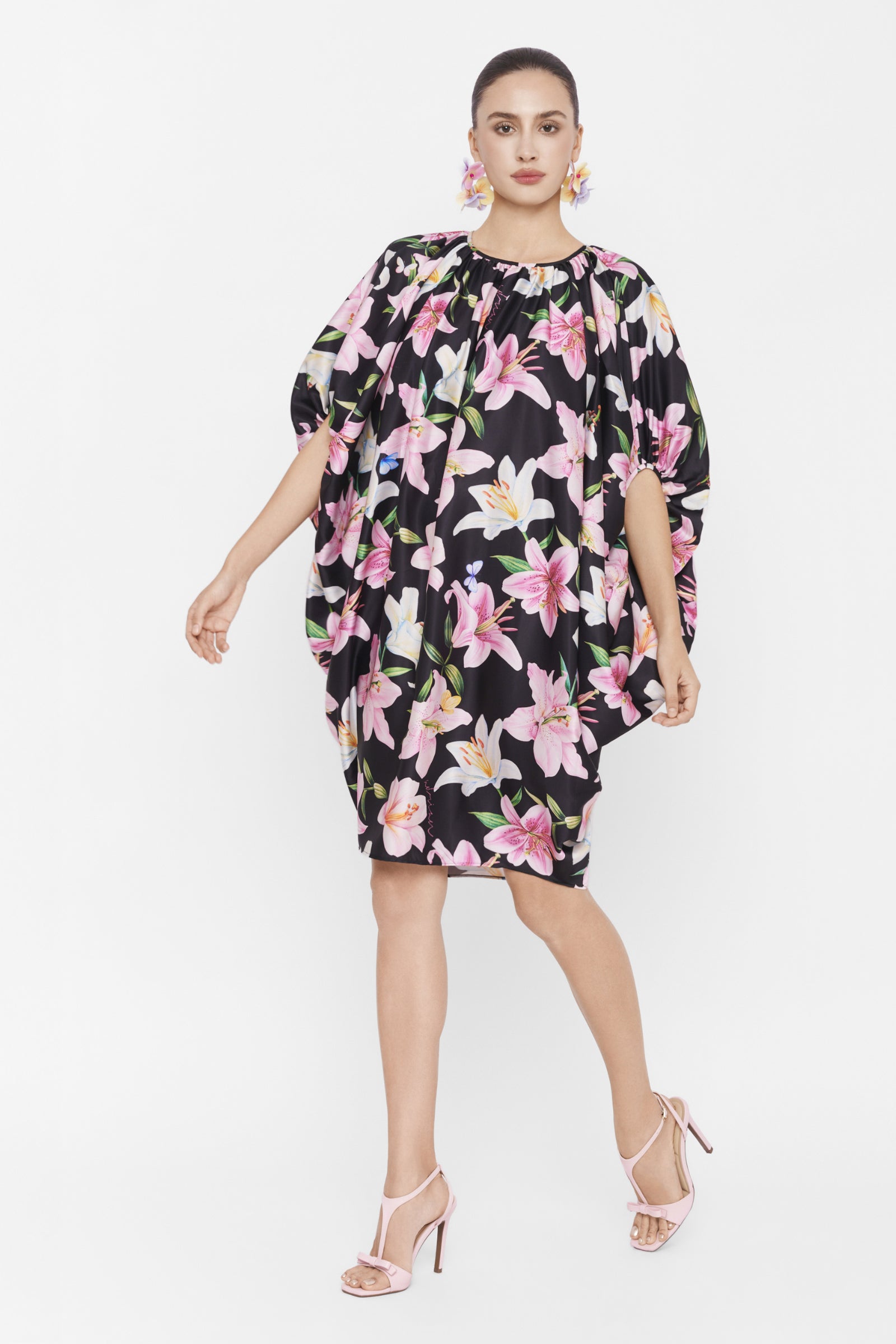 Linnea Cocoon Knee Length Dress