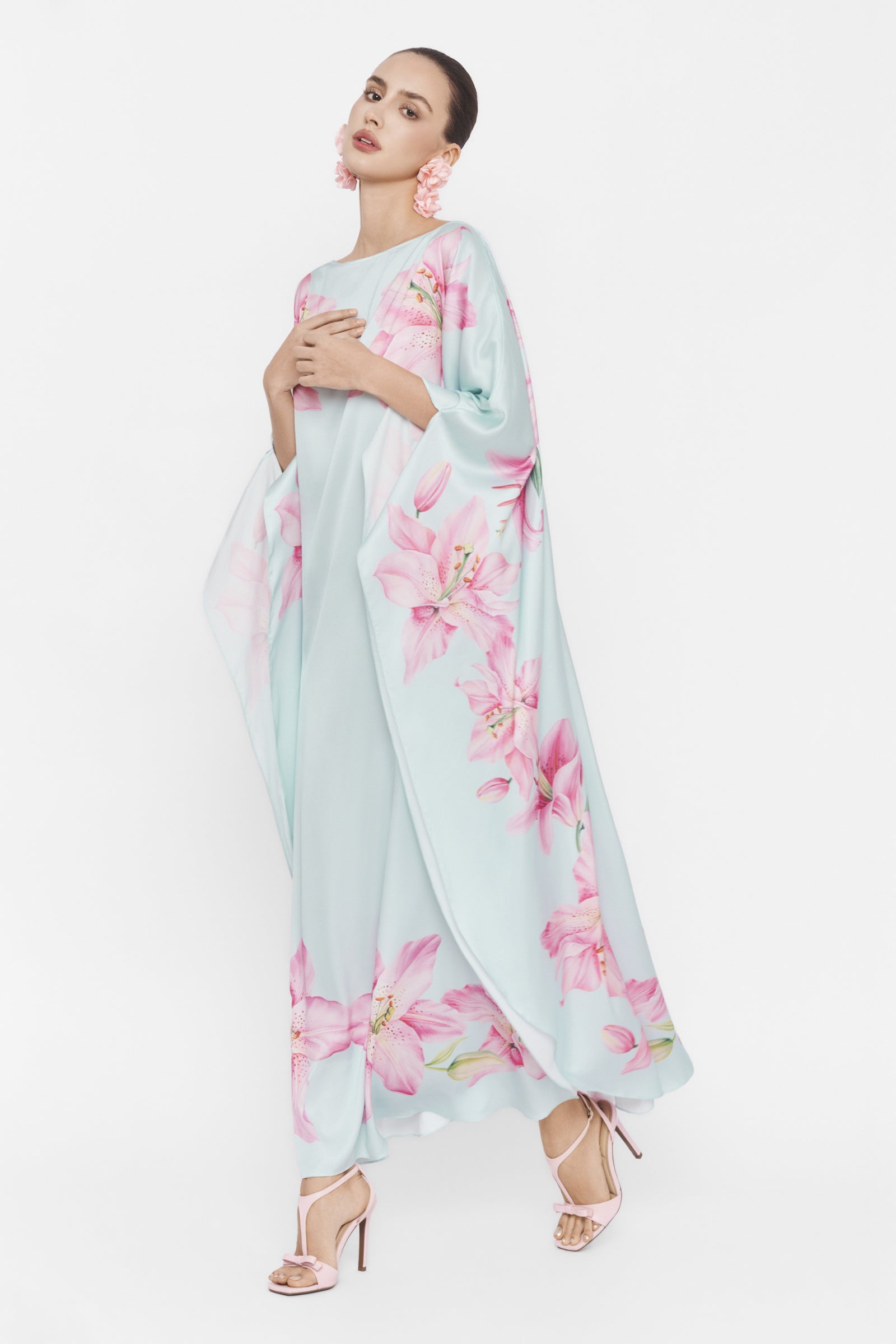 Evania Boat Neck Maxi Dress