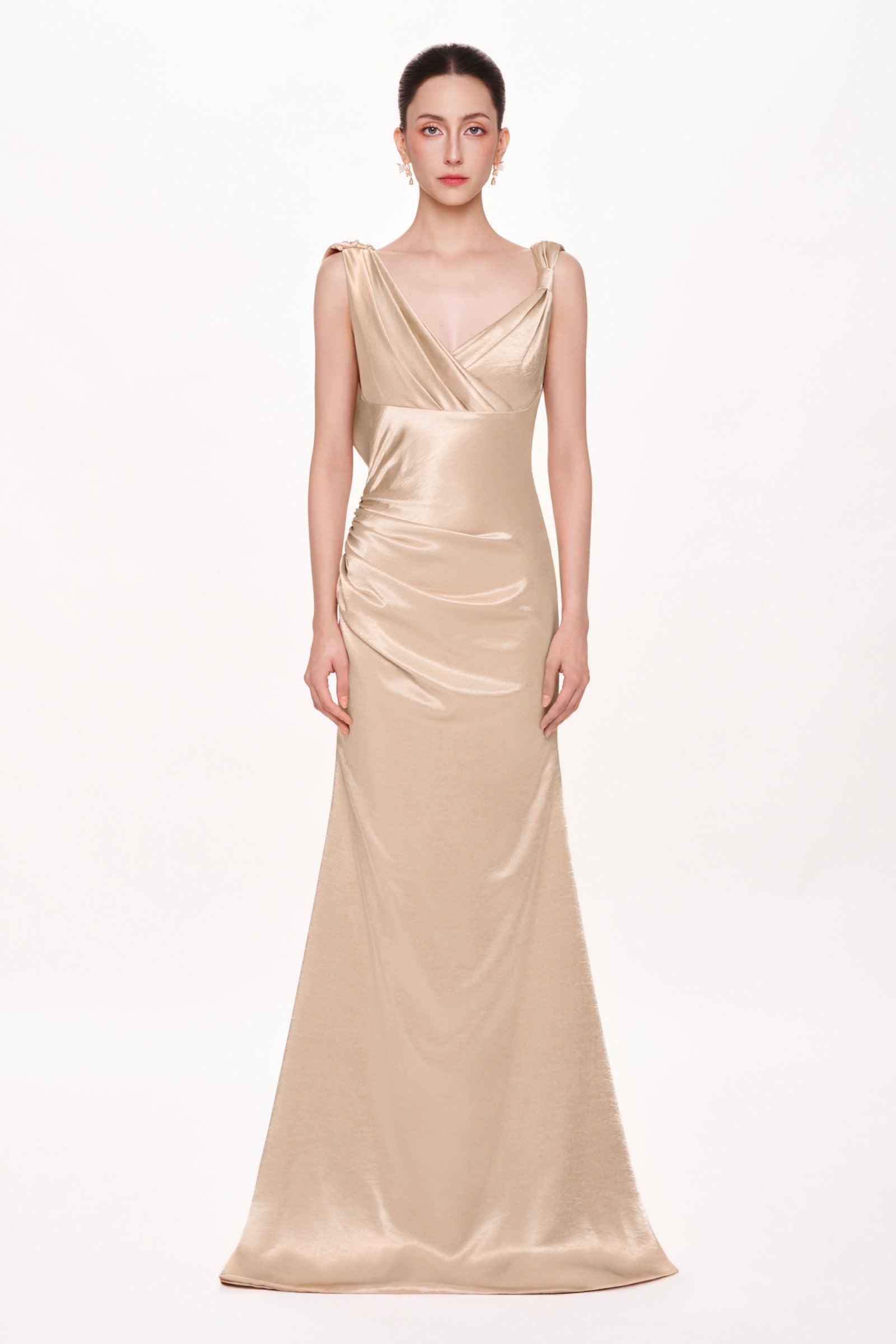 Éclat V-Neck Maxi Dress
