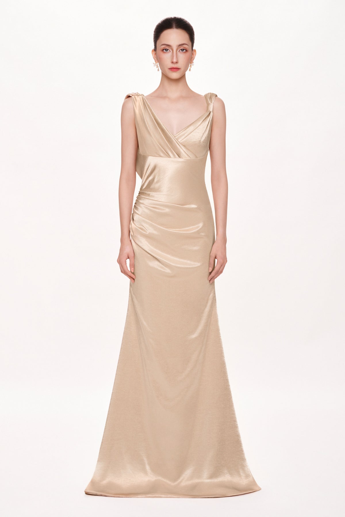 Éclat V-Neck Maxi Dress