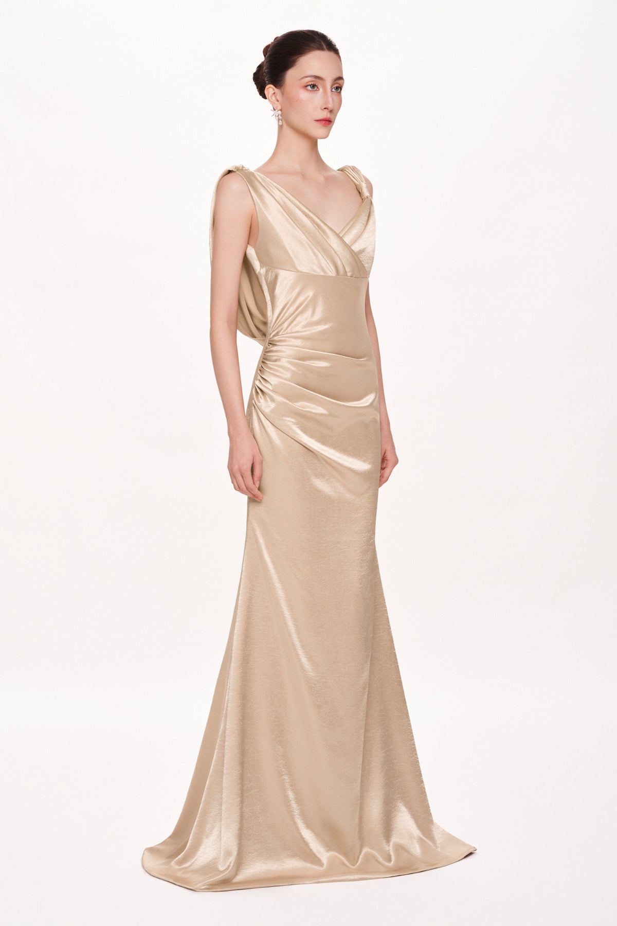 Éclat V-Neck Maxi Dress