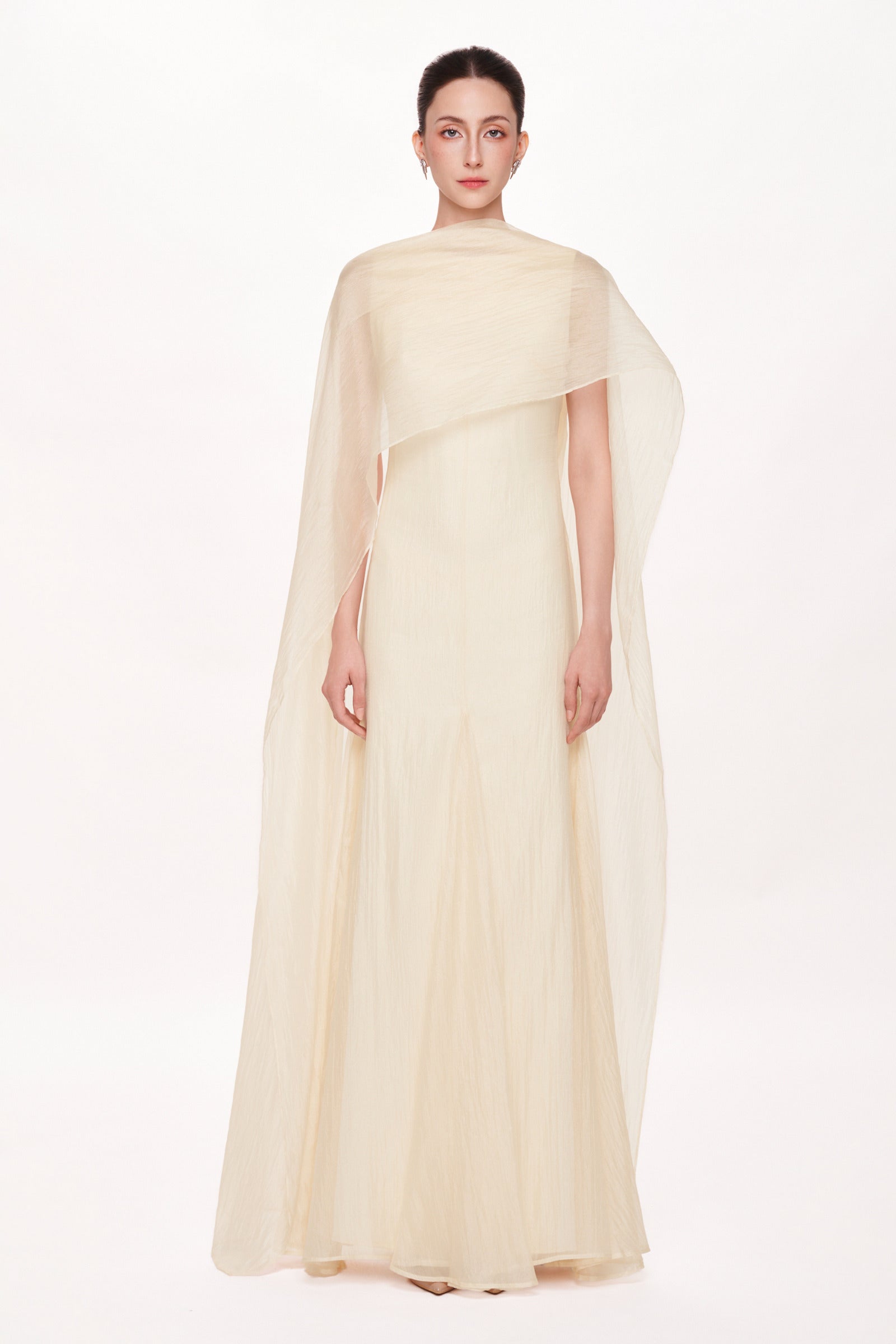 Voie De Soie Sheath Maxi Dress