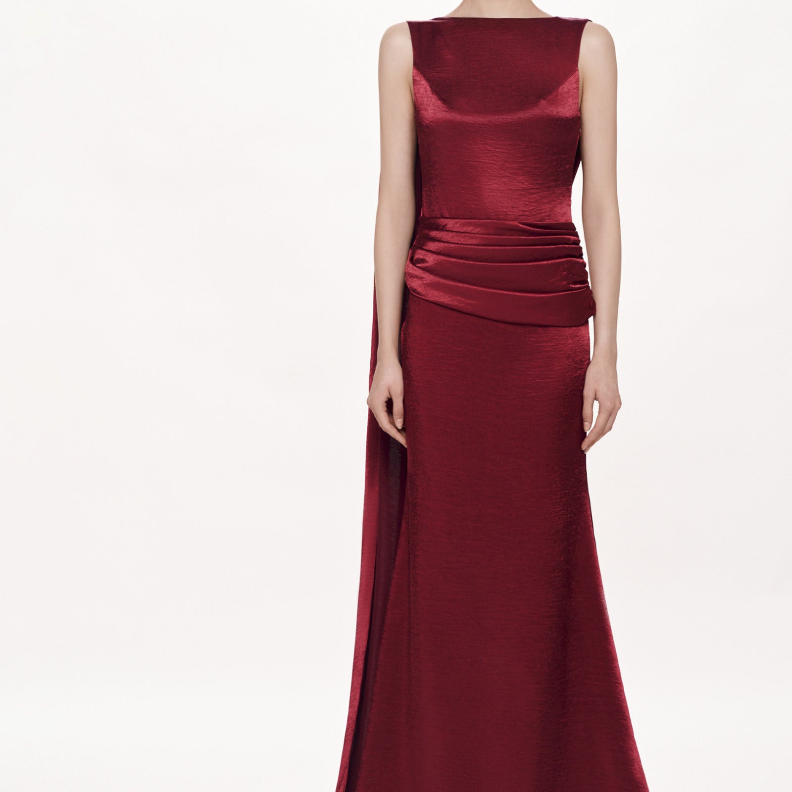 Rougea Draped Maxi Dress