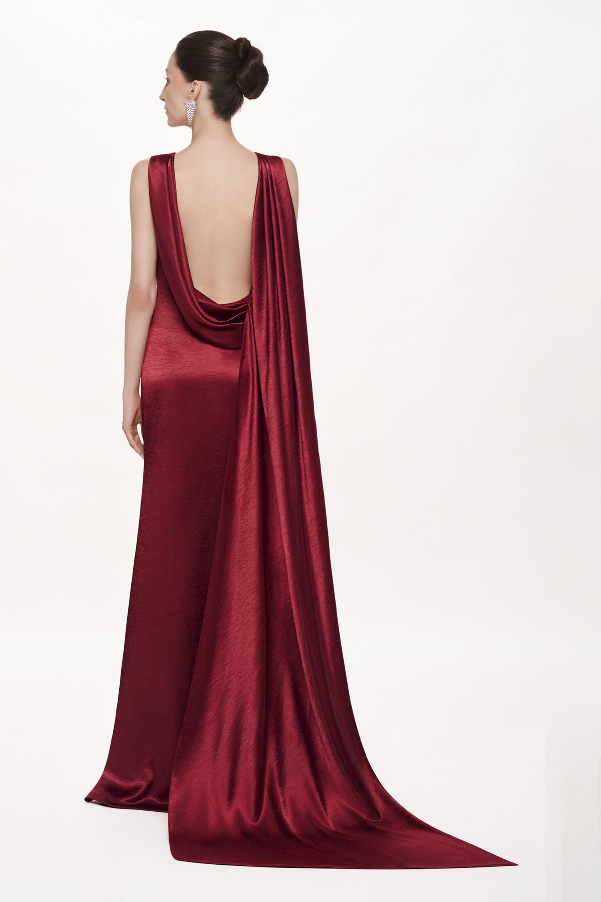 Rougea Draped Maxi Dress