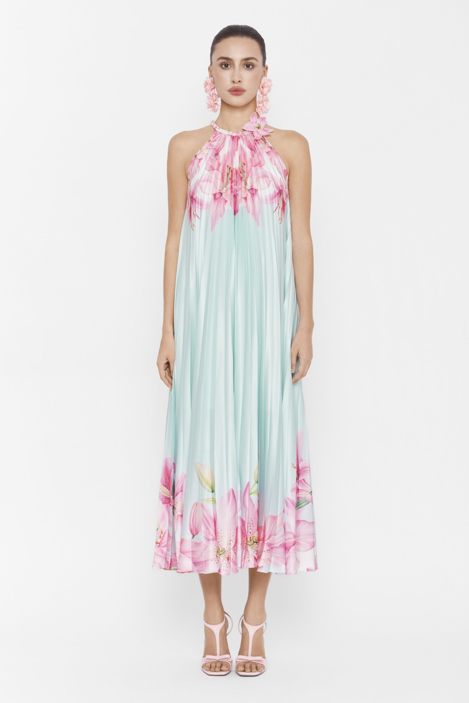 Meliora Halter Midi Dress