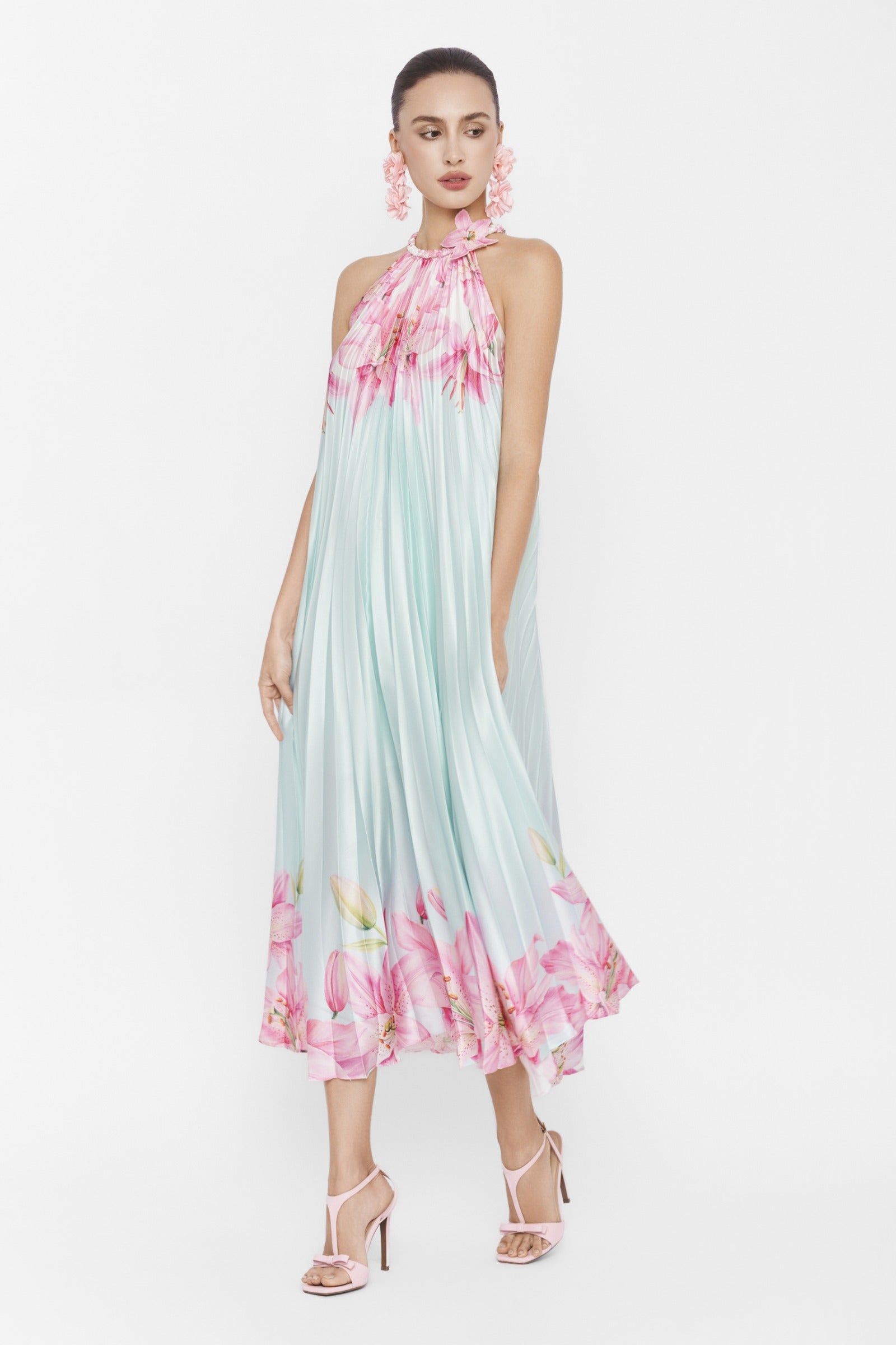 Meliora Halter Midi Dress