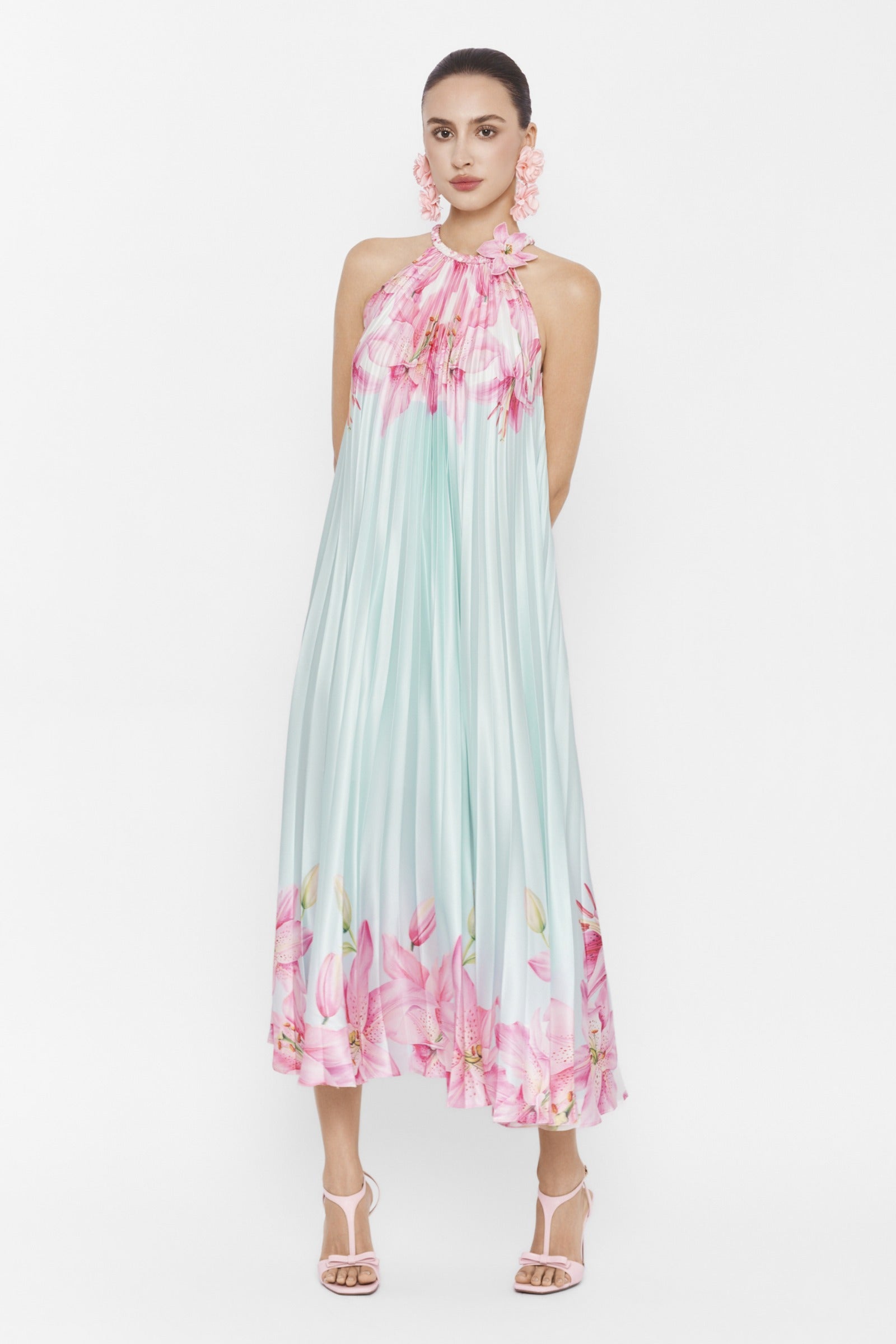 Meliora Halter Midi Dress