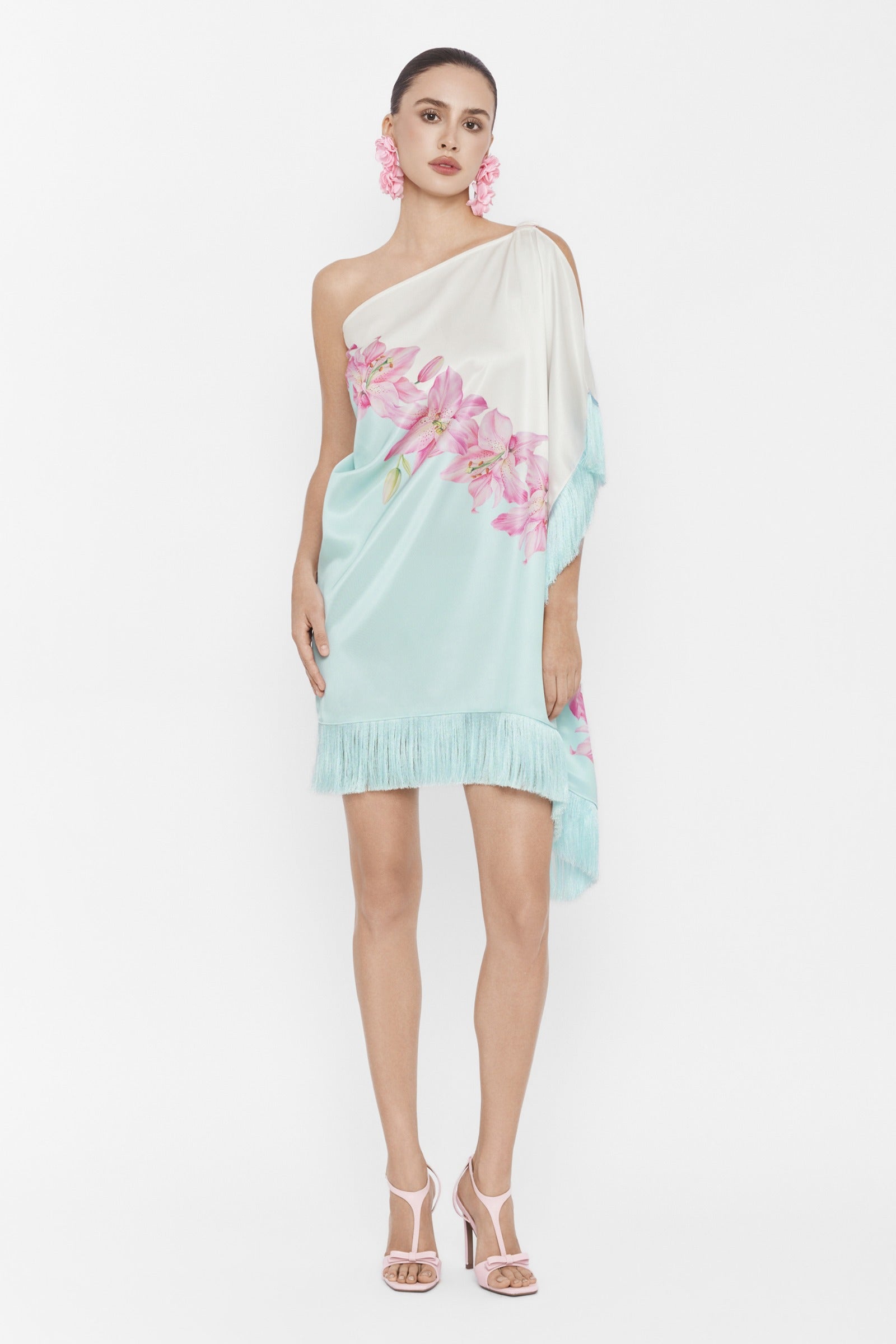Azura Fringe Mini Dress