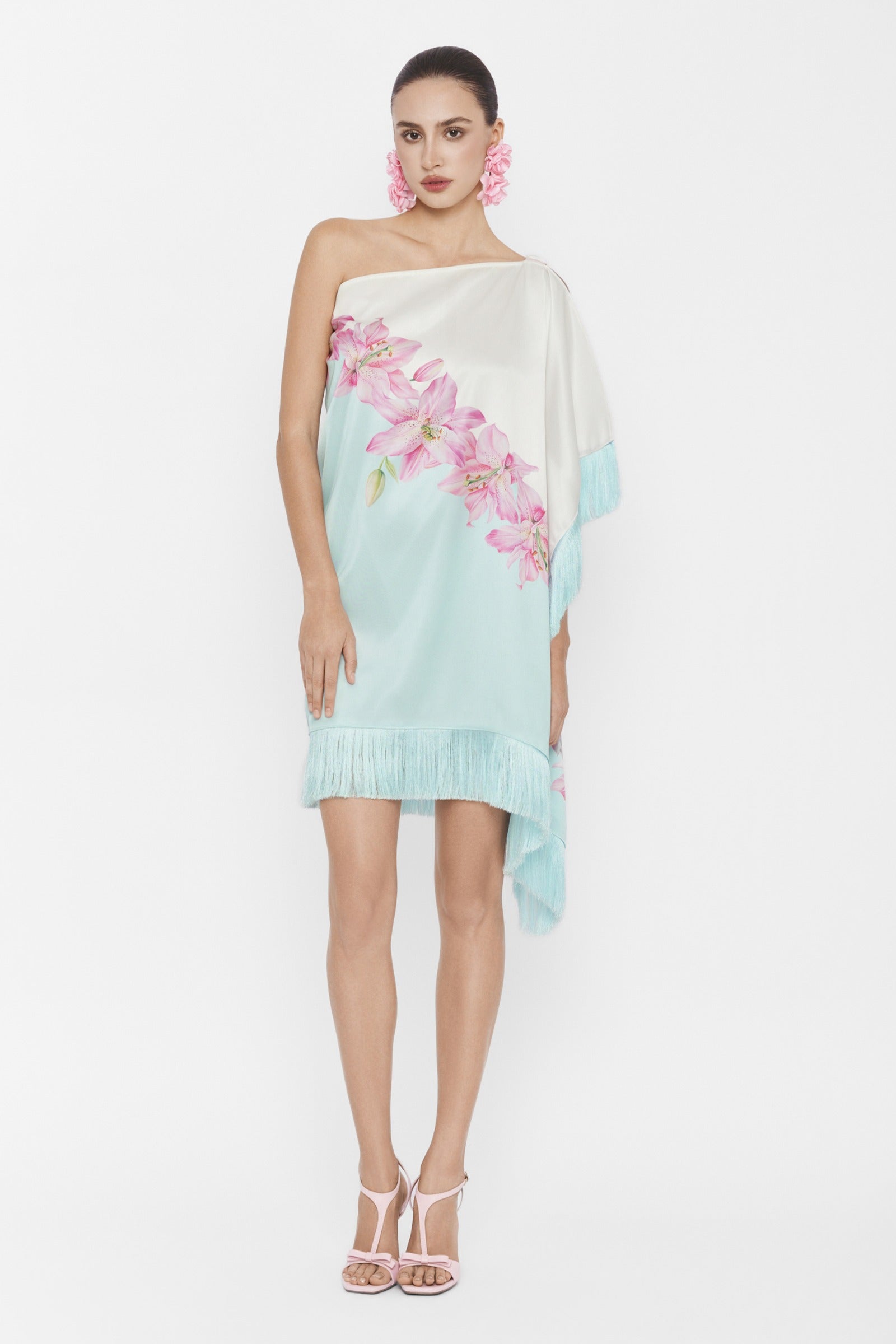 Azura Fringe Mini Dress