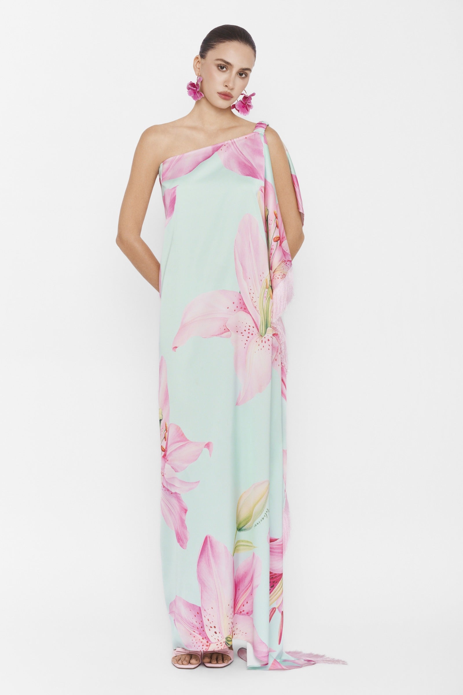 Sylvie One Shoulder Maxi Dress