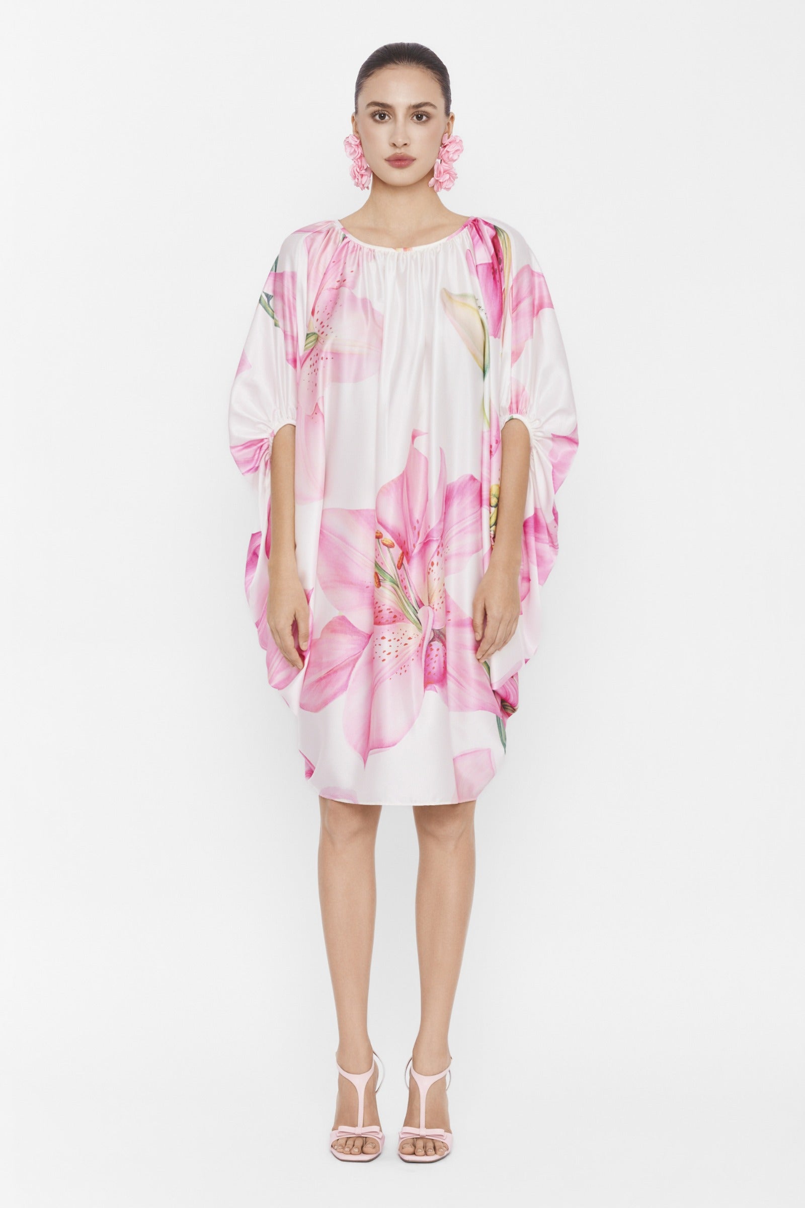 Ysolde Cocoon Knee Length Dress