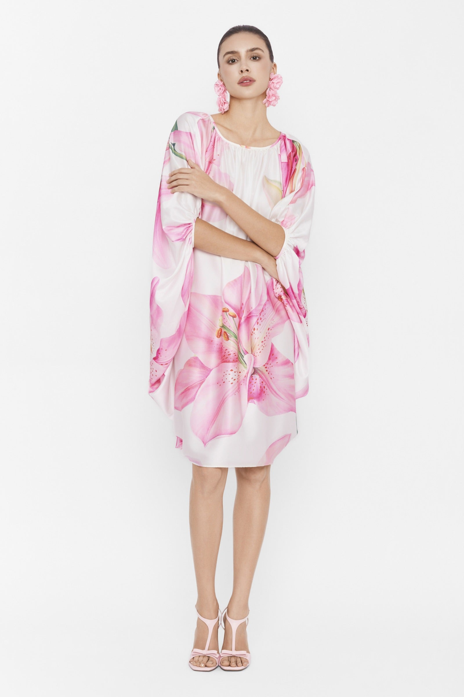 Ysolde Cocoon Knee Length Dress