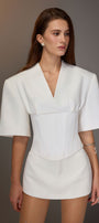 Kaia Puff Sleeve Top - MEAN BLVD