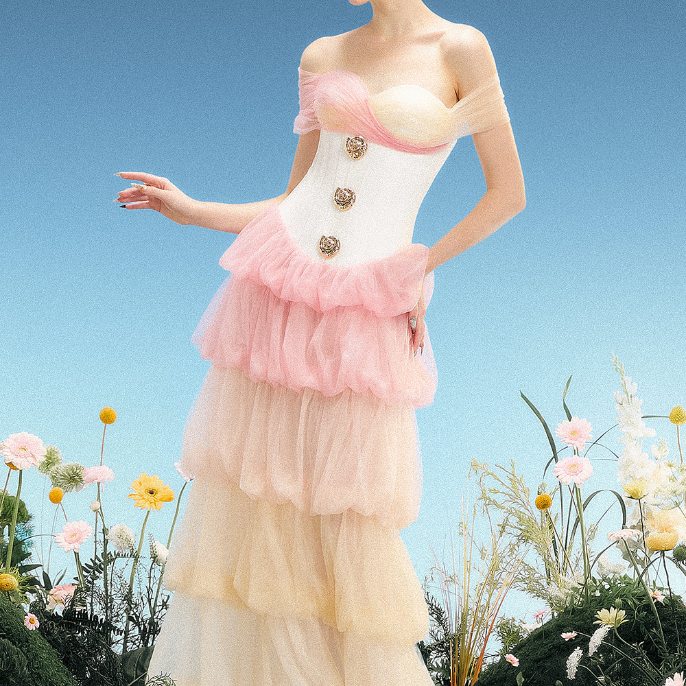 Kailani Draped Maxi Dress - MEAN BLVD